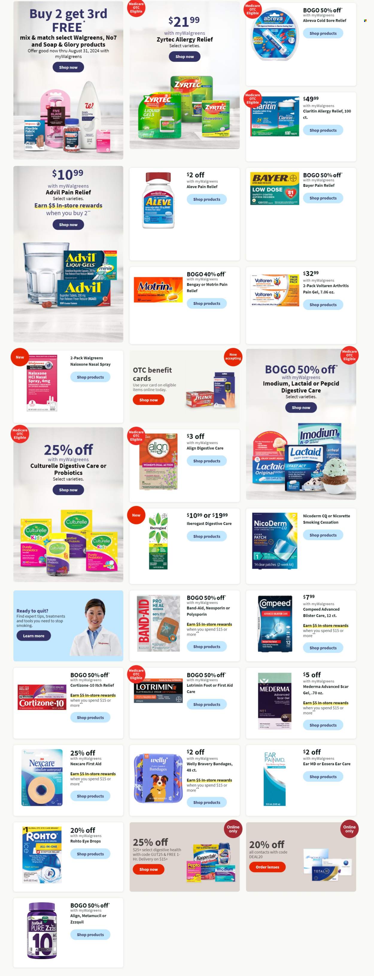 Walgreens ad - 07/14/2024 - 07/20/2024. Page 4