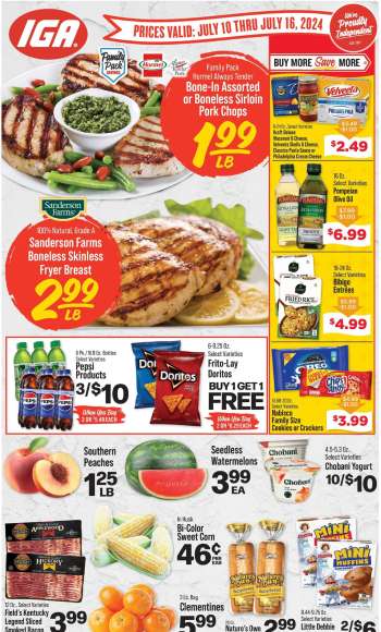 IGA Flyer - 07/10/2024 - 07/16/2024.