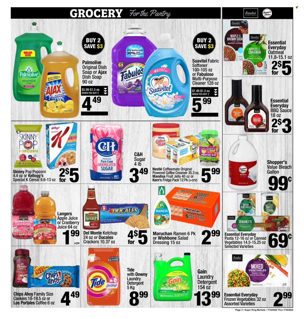 Super King Markets ad - 07/10/2024 - 07/16/2024. Page 3