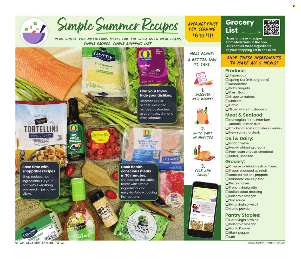 Shaw’s ad - 07/10/2024 - 08/08/2024. Page 2