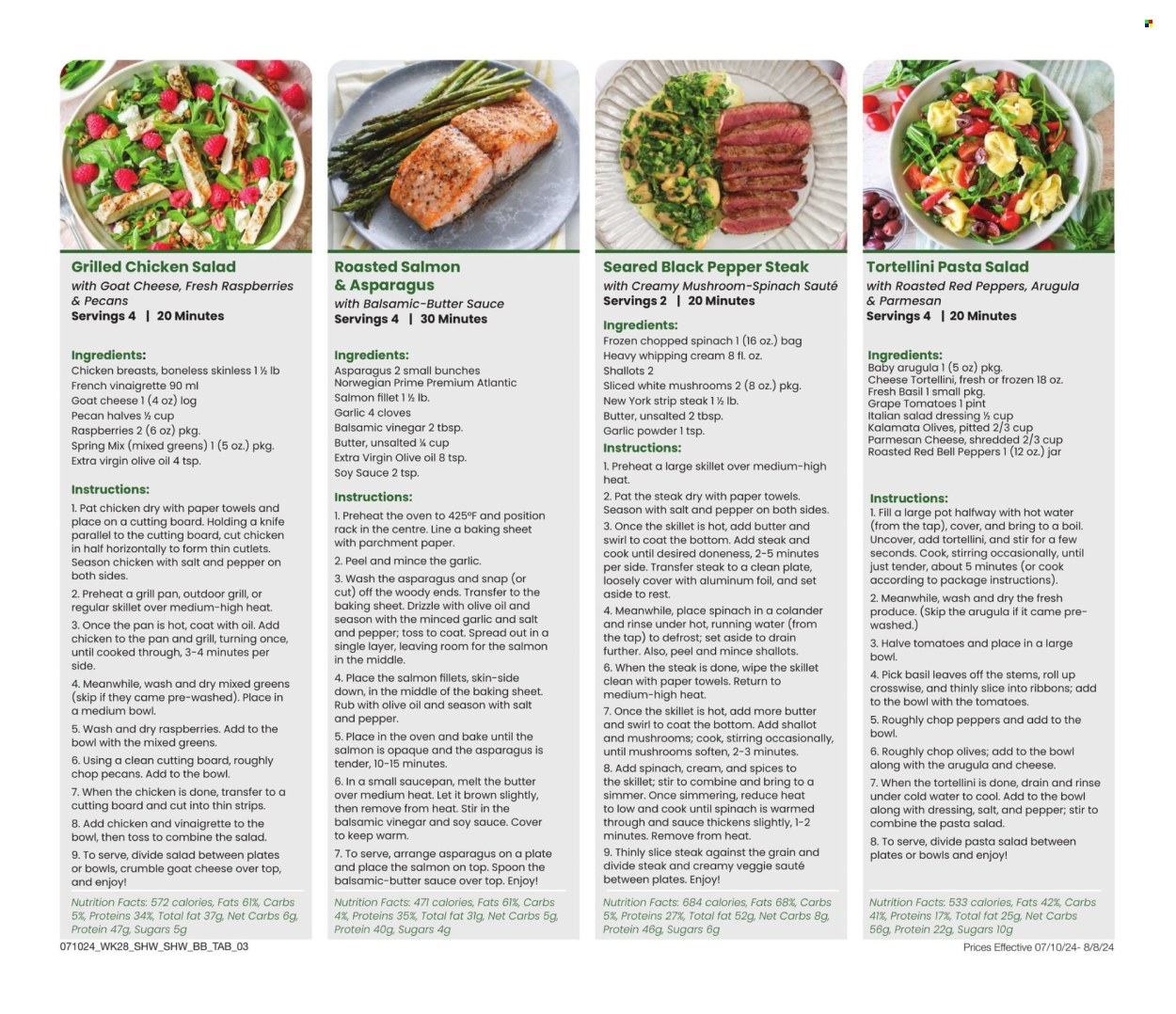 Shaw’s ad - 07/10/2024 - 08/08/2024. Page 3