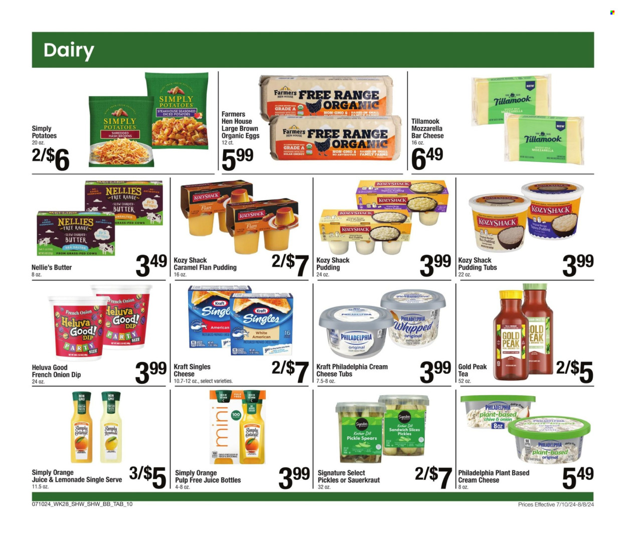Shaw’s ad - 07/10/2024 - 08/08/2024. Page 10