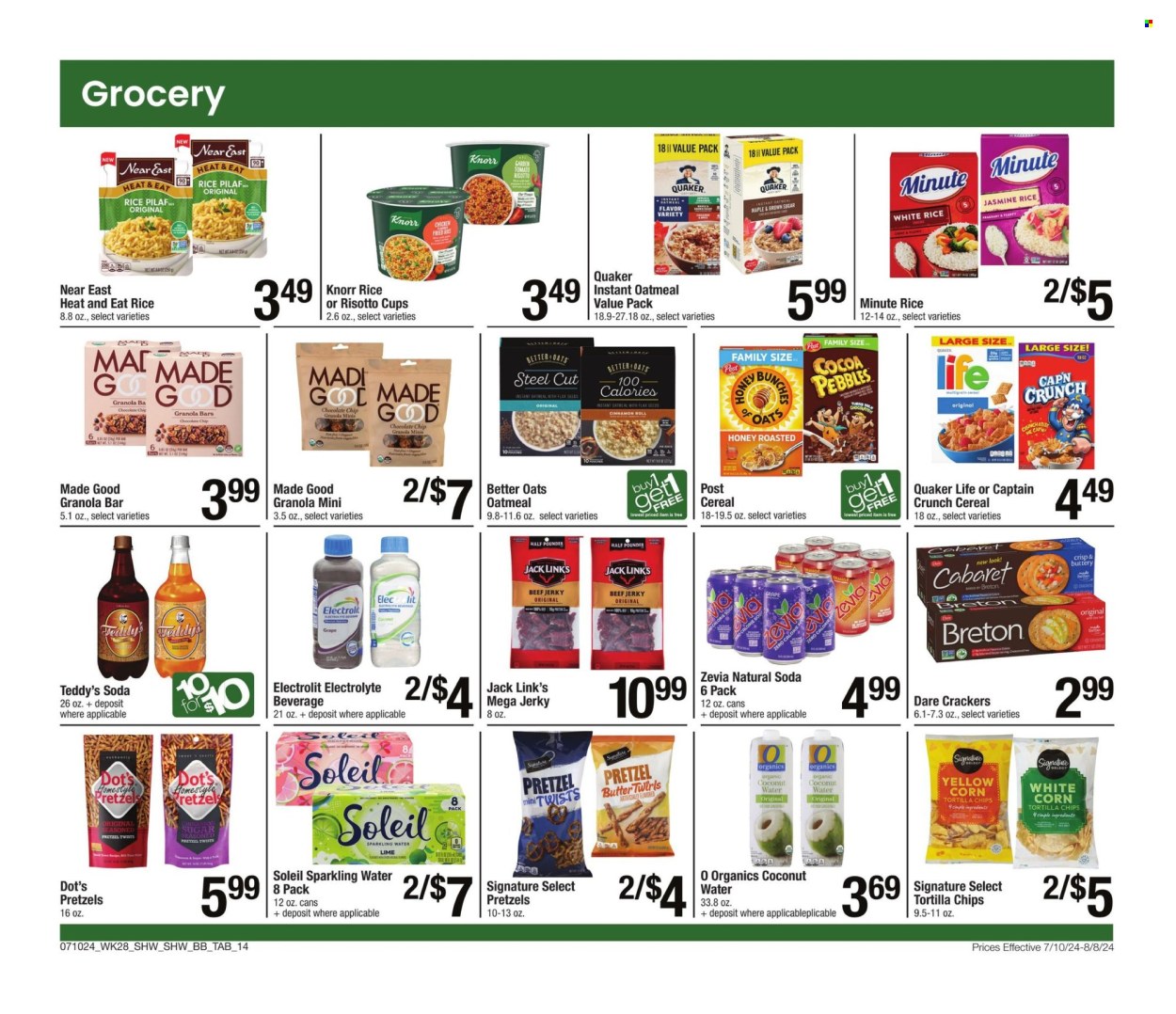 Shaw’s ad - 07/10/2024 - 08/08/2024. Page 14