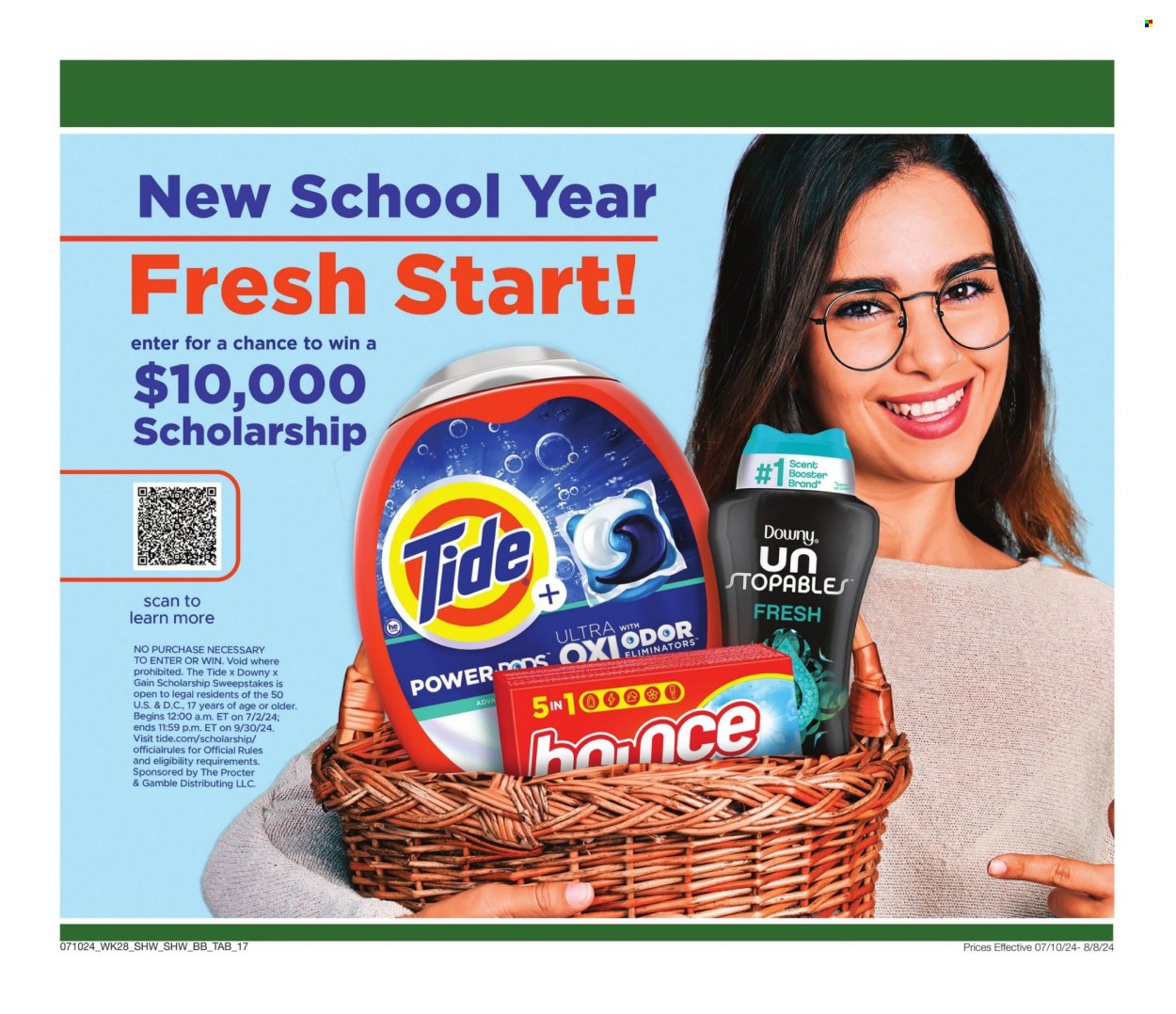 Shaw’s ad - 07/10/2024 - 08/08/2024. Page 17