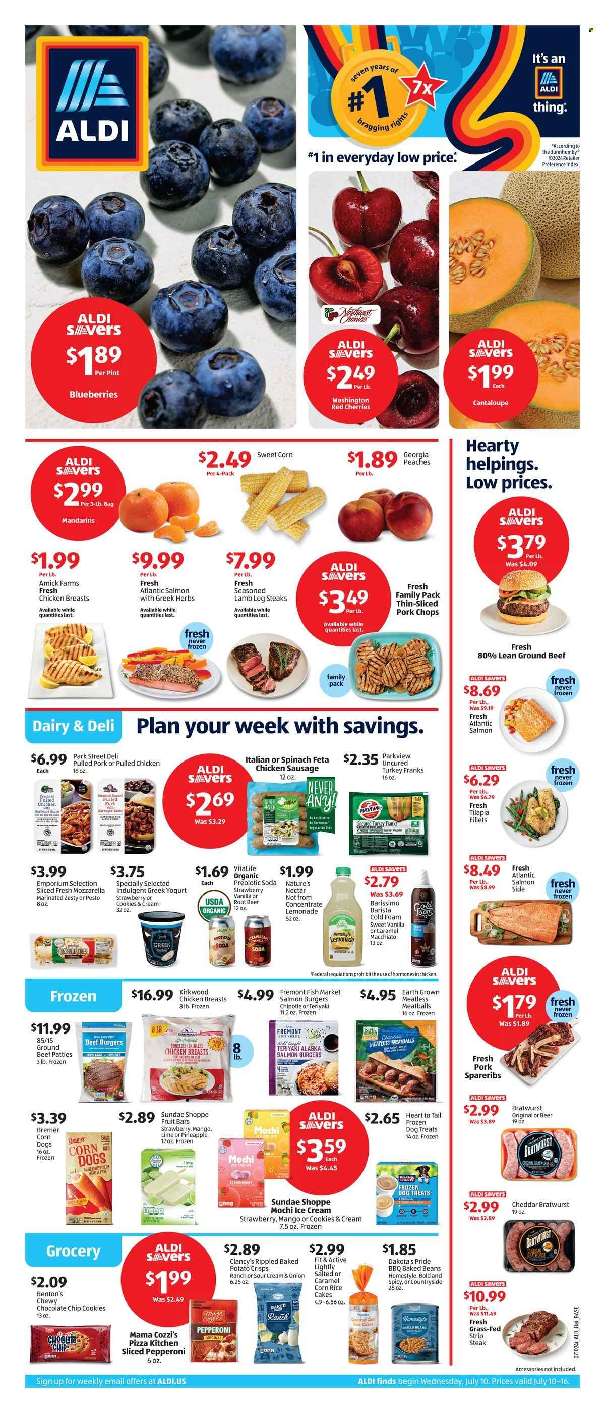 ALDI ad - 07/10/2024 - 07/16/2024. Page 1