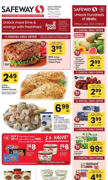 Safeway Flyer - 07/12/2024 - 07/18/2024.