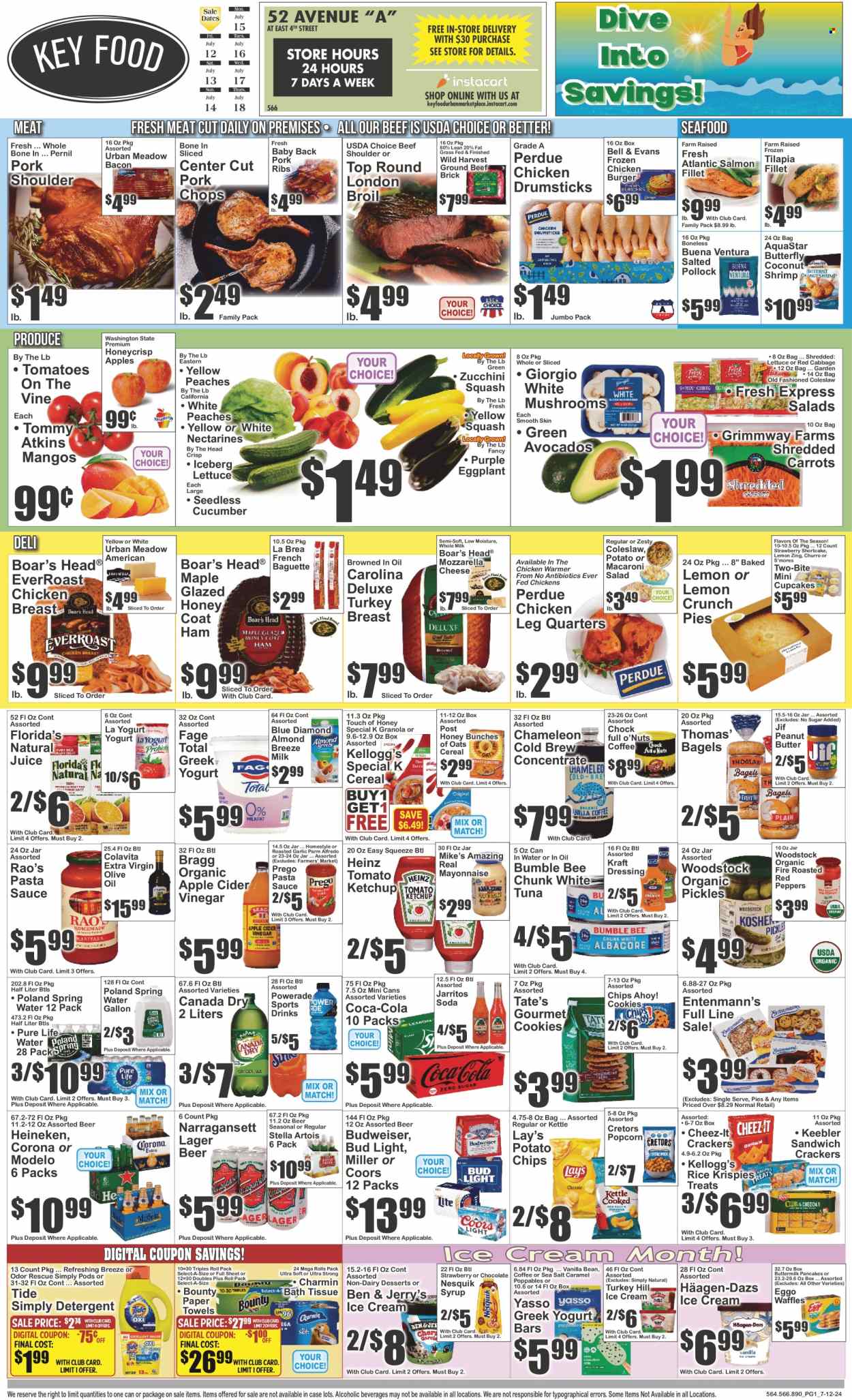 Key Food ad - 07/12/2024 - 07/18/2024. Page 1