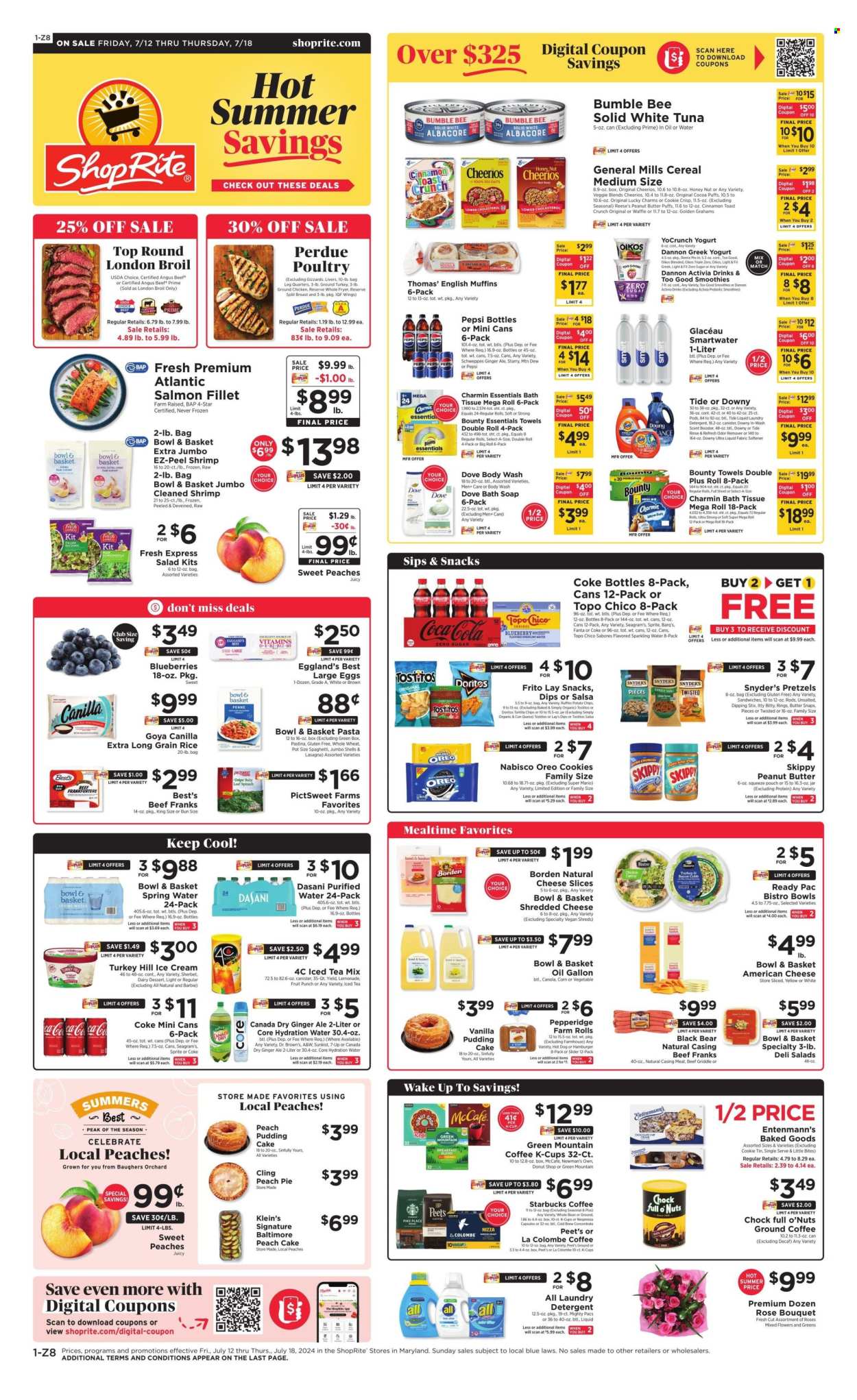 ShopRite ad - 07/12/2024 - 07/18/2024. Page 1