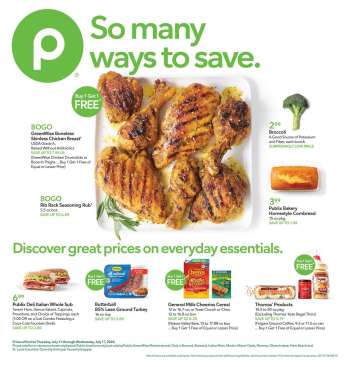 Publix Flyer - 07/11/2024 - 07/17/2024.