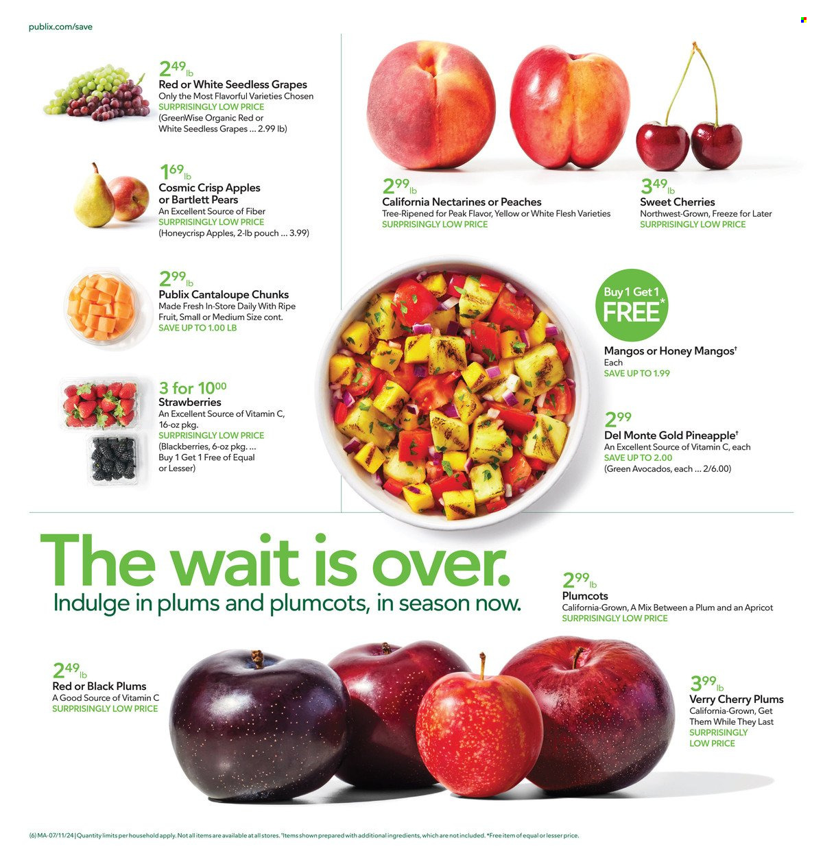 Publix ad - 07/11/2024 - 07/17/2024. Page 6