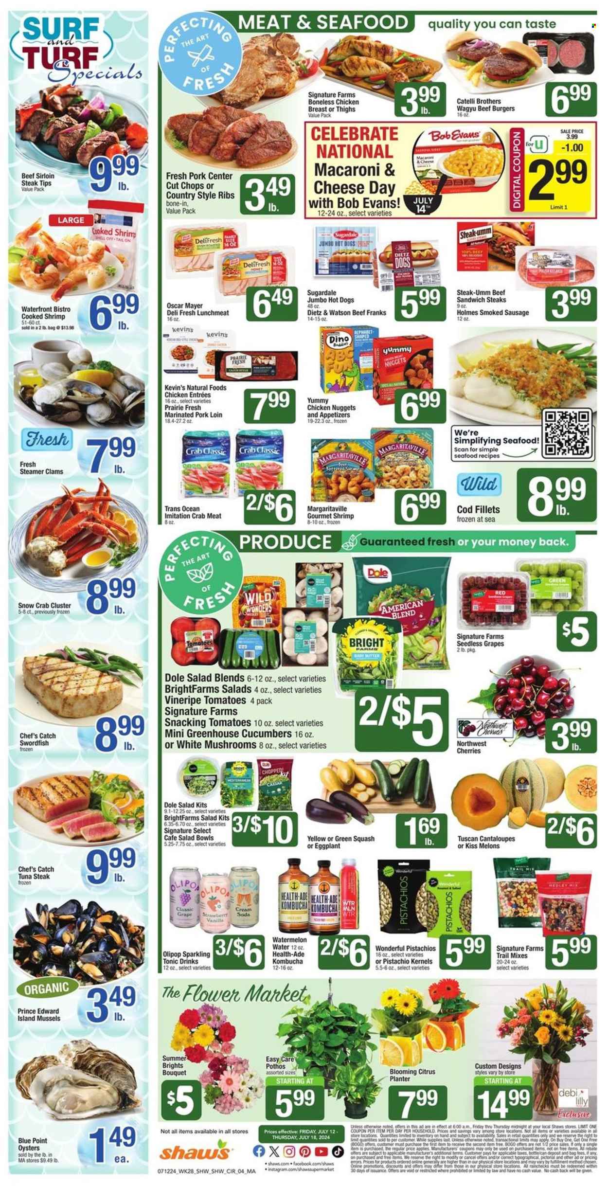 Shaw’s ad - 07/12/2024 - 07/18/2024. Page 4