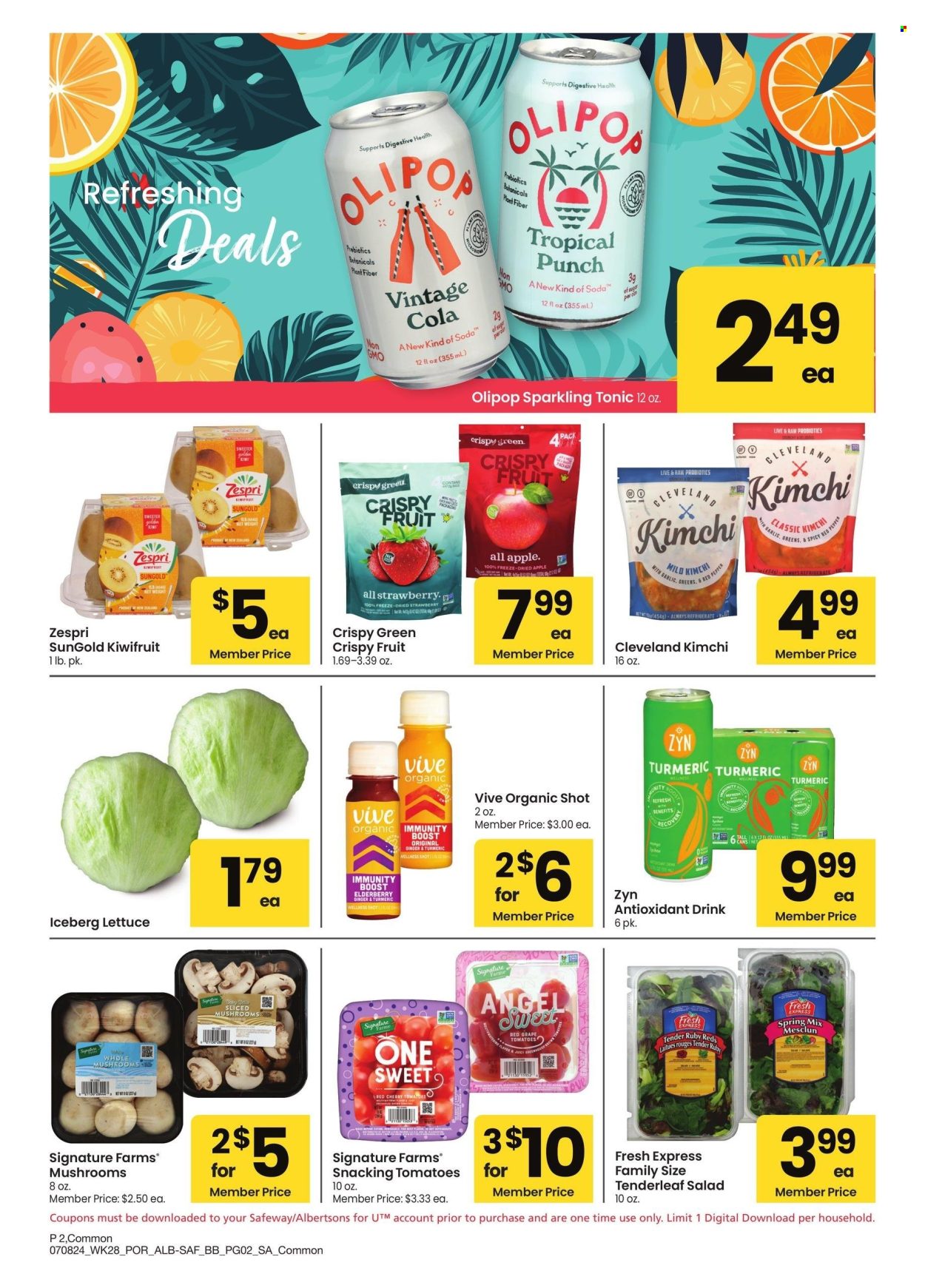 Safeway ad - 07/08/2024 - 08/04/2024. Page 2