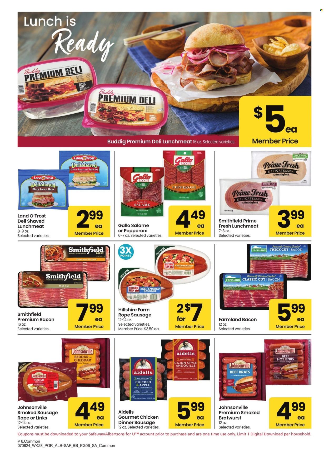 Safeway ad - 07/08/2024 - 08/04/2024. Page 6