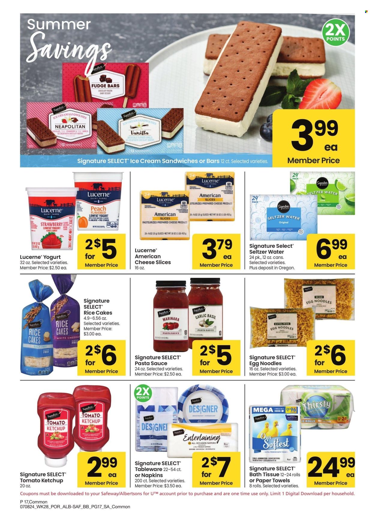 Safeway ad - 07/08/2024 - 08/04/2024. Page 17