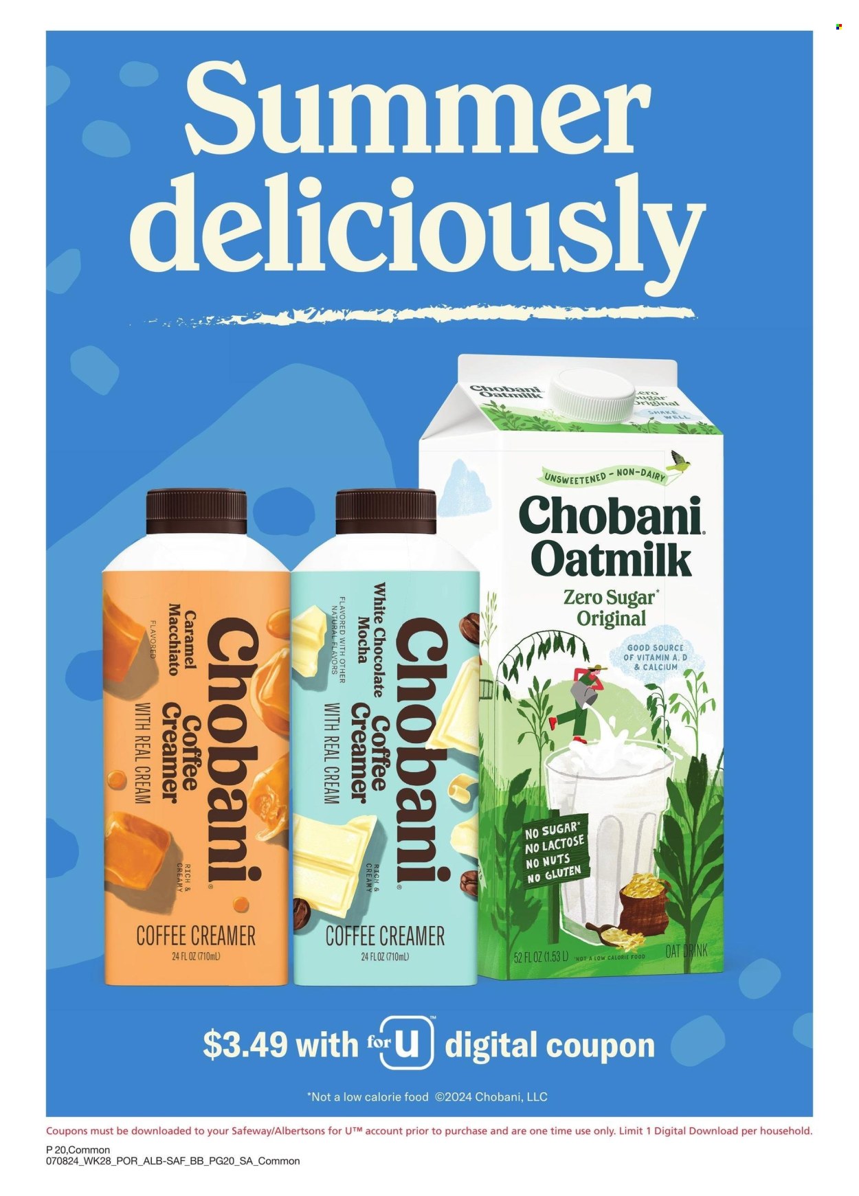 Safeway ad - 07/08/2024 - 08/04/2024. Page 20
