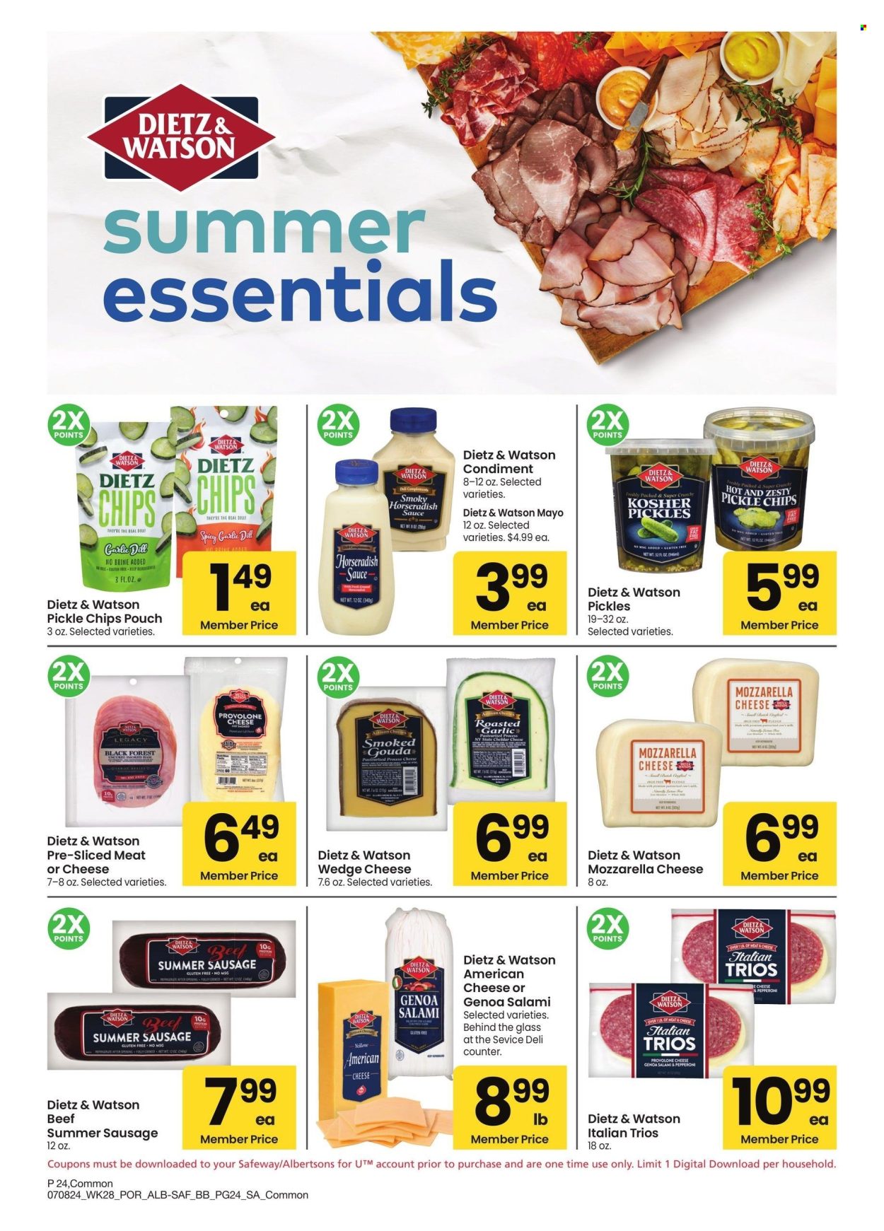 Safeway ad - 07/08/2024 - 08/04/2024. Page 24