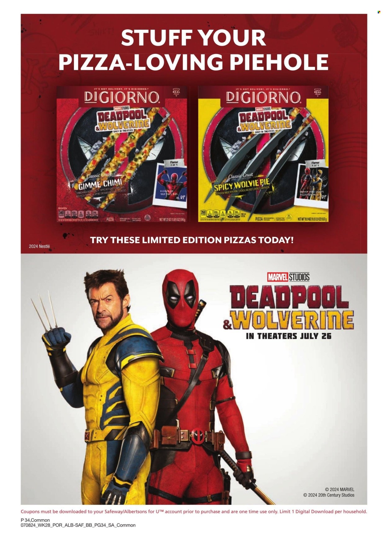 Safeway ad - 07/08/2024 - 08/04/2024. Page 34
