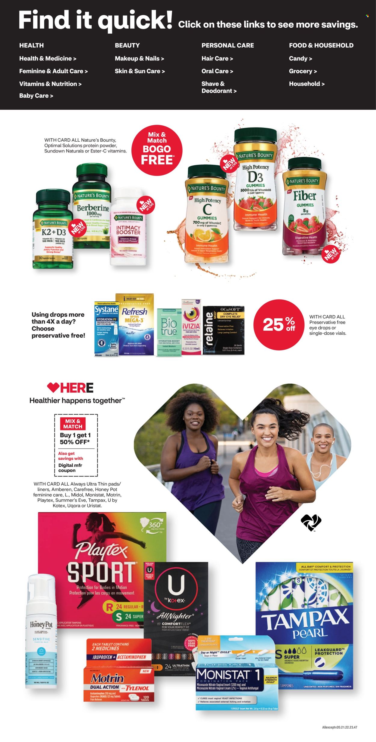 CVS Pharmacy ad - 07/14/2024 - 07/20/2024. Page 4