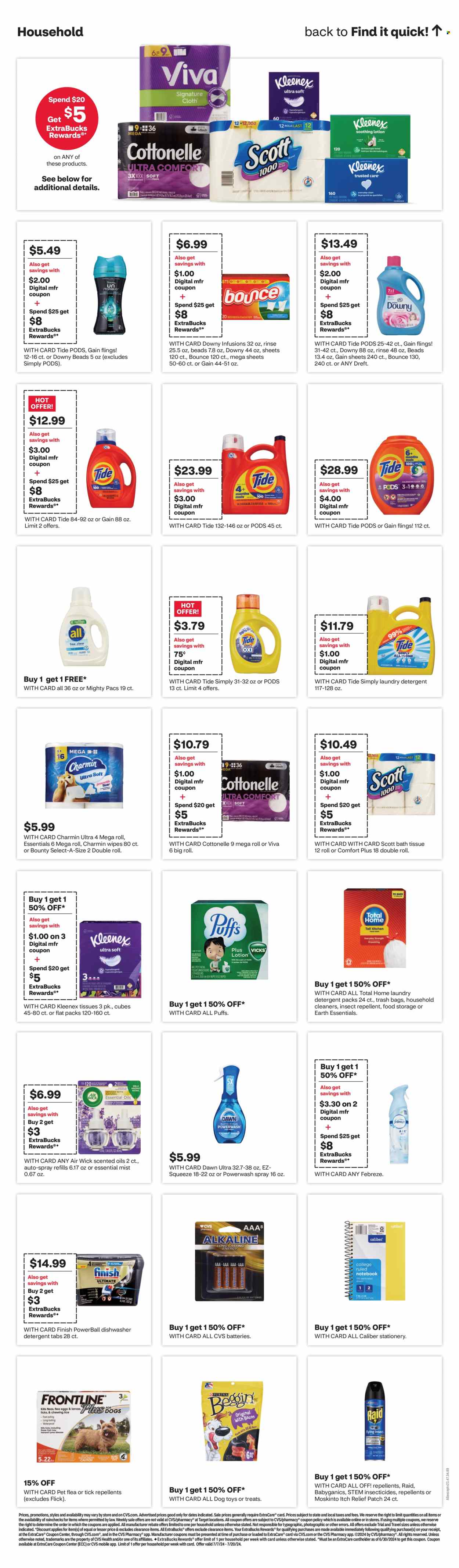 CVS Pharmacy ad - 07/14/2024 - 07/20/2024. Page 17