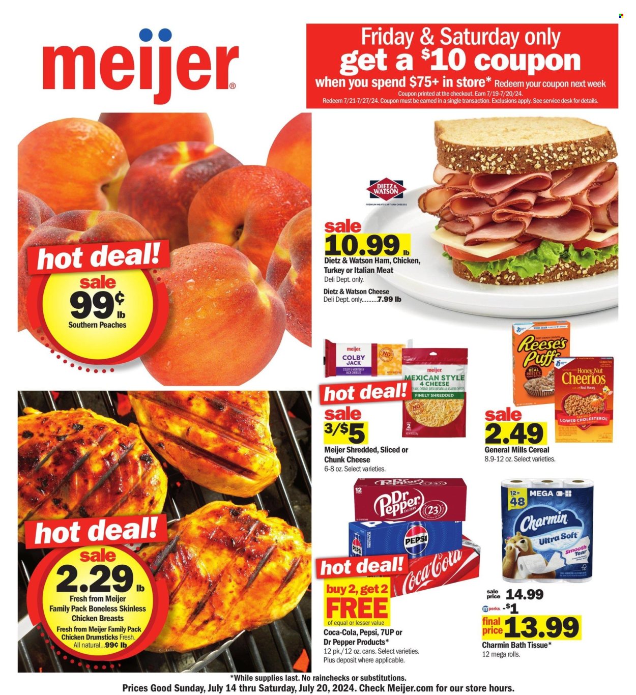Meijer ad - 07/14/2024 - 07/20/2024. Page 1