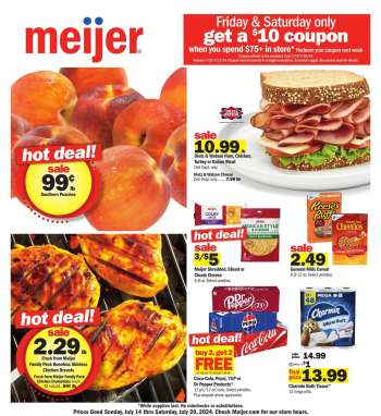 Meijer Flyer - 07/14/2024 - 07/20/2024.