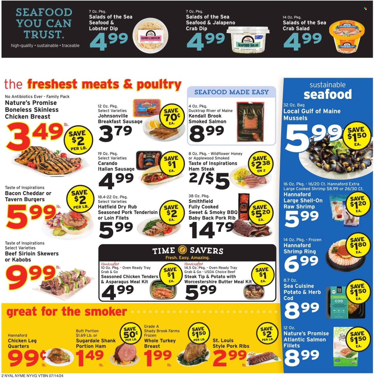 Hannaford ad - 07/14/2024 - 07/20/2024. Page 2