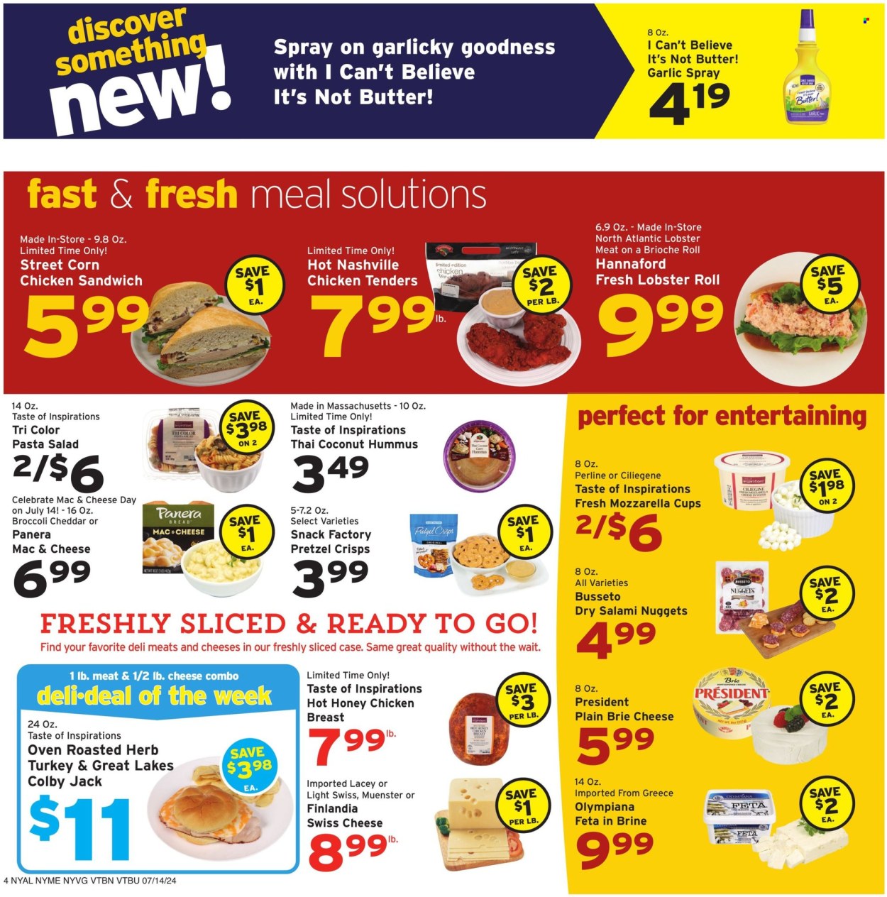 Hannaford ad - 07/14/2024 - 07/20/2024. Page 4