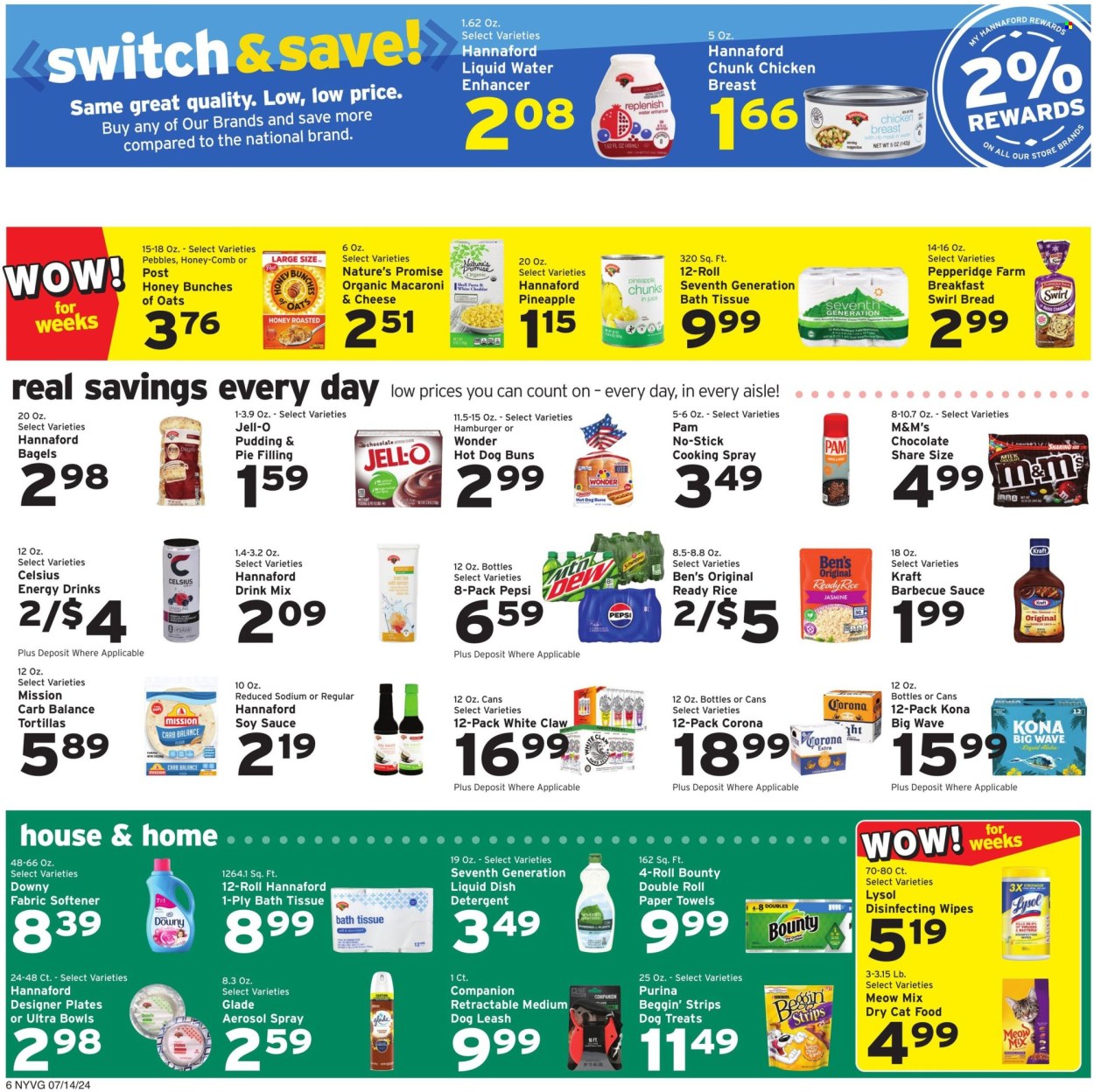 Hannaford ad - 07/14/2024 - 07/20/2024. Page 6