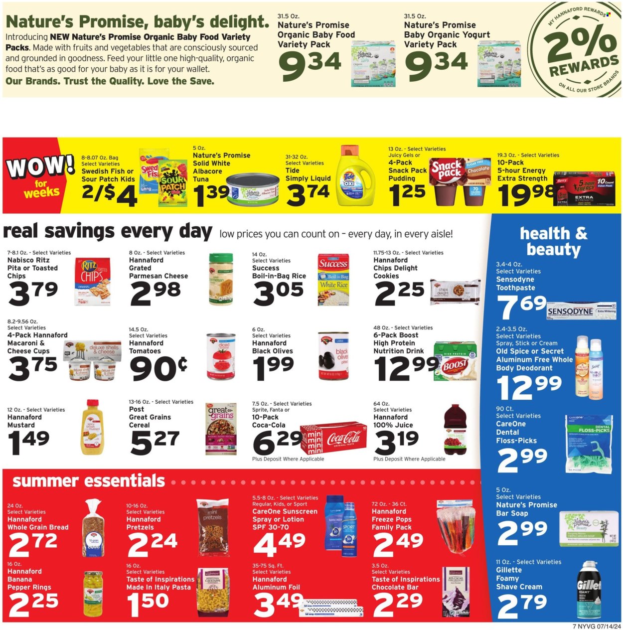 Hannaford ad - 07/14/2024 - 07/20/2024. Page 7
