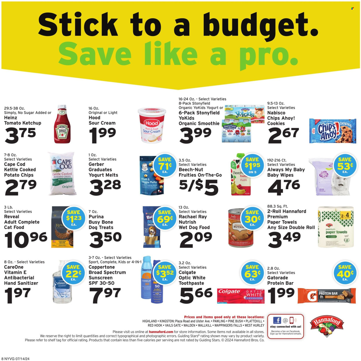 Hannaford ad - 07/14/2024 - 07/20/2024. Page 8