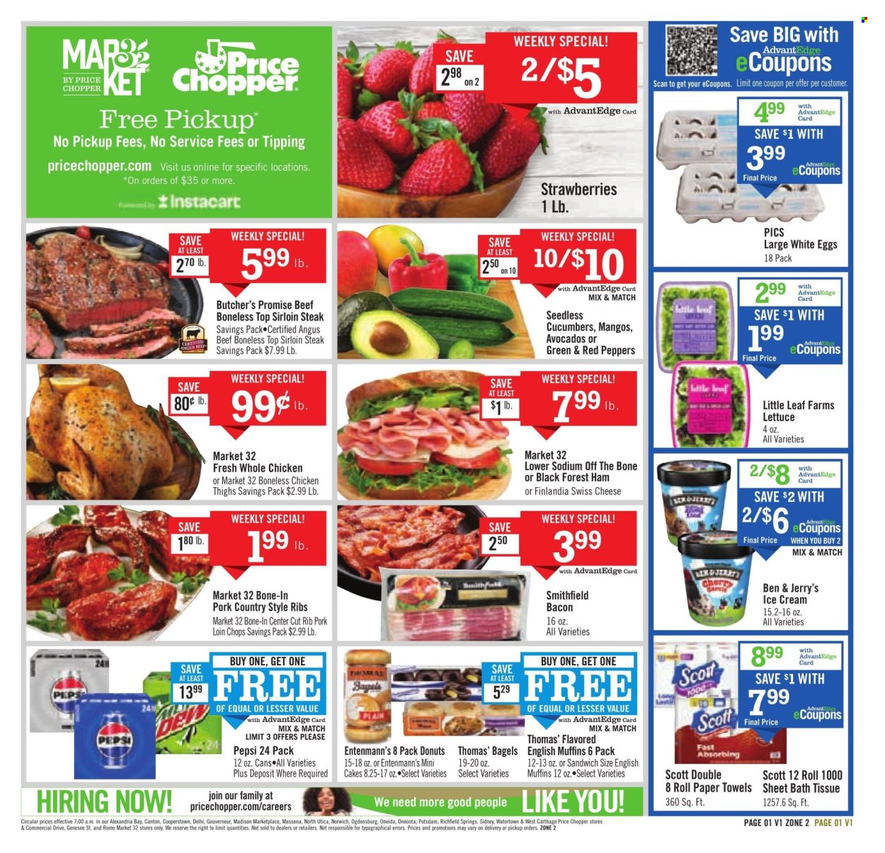 Price Chopper ad - 07/14/2024 - 07/20/2024. Page 1