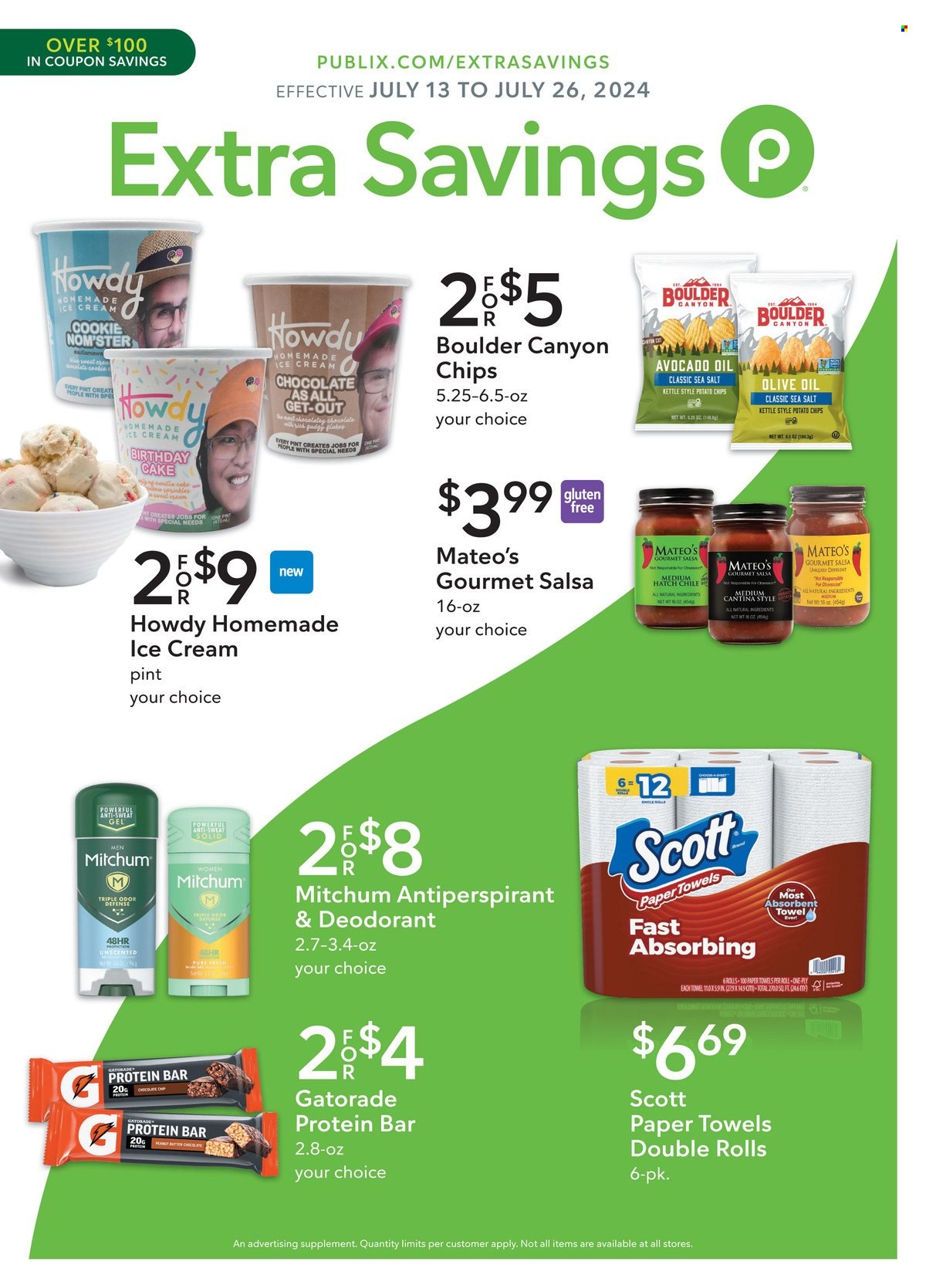 Publix ad - 07/13/2024 - 07/26/2024. Page 1