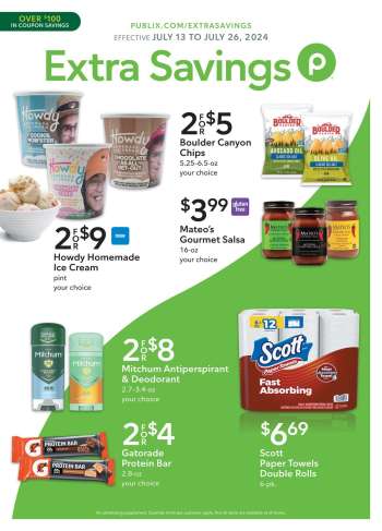 Publix Flyer - 07/13/2024 - 07/26/2024.