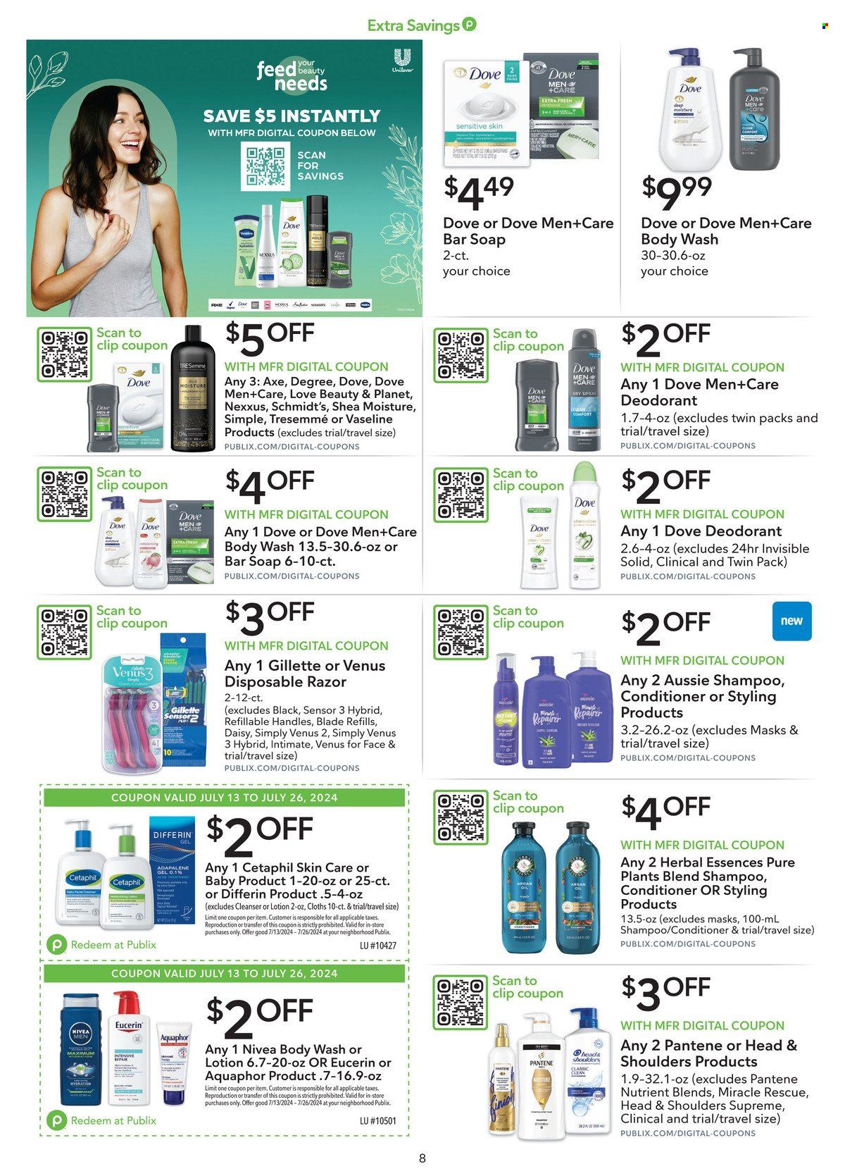 Publix ad - 07/13/2024 - 07/26/2024. Page 8