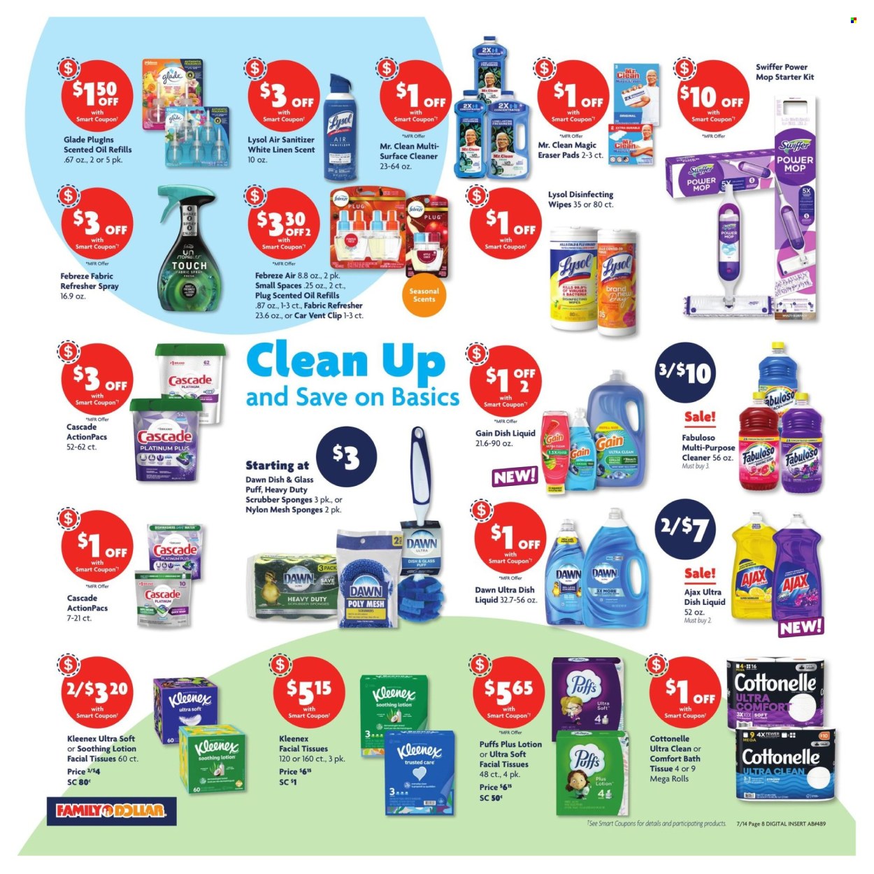 Family Dollar ad - 07/14/2024 - 07/20/2024. Page 7