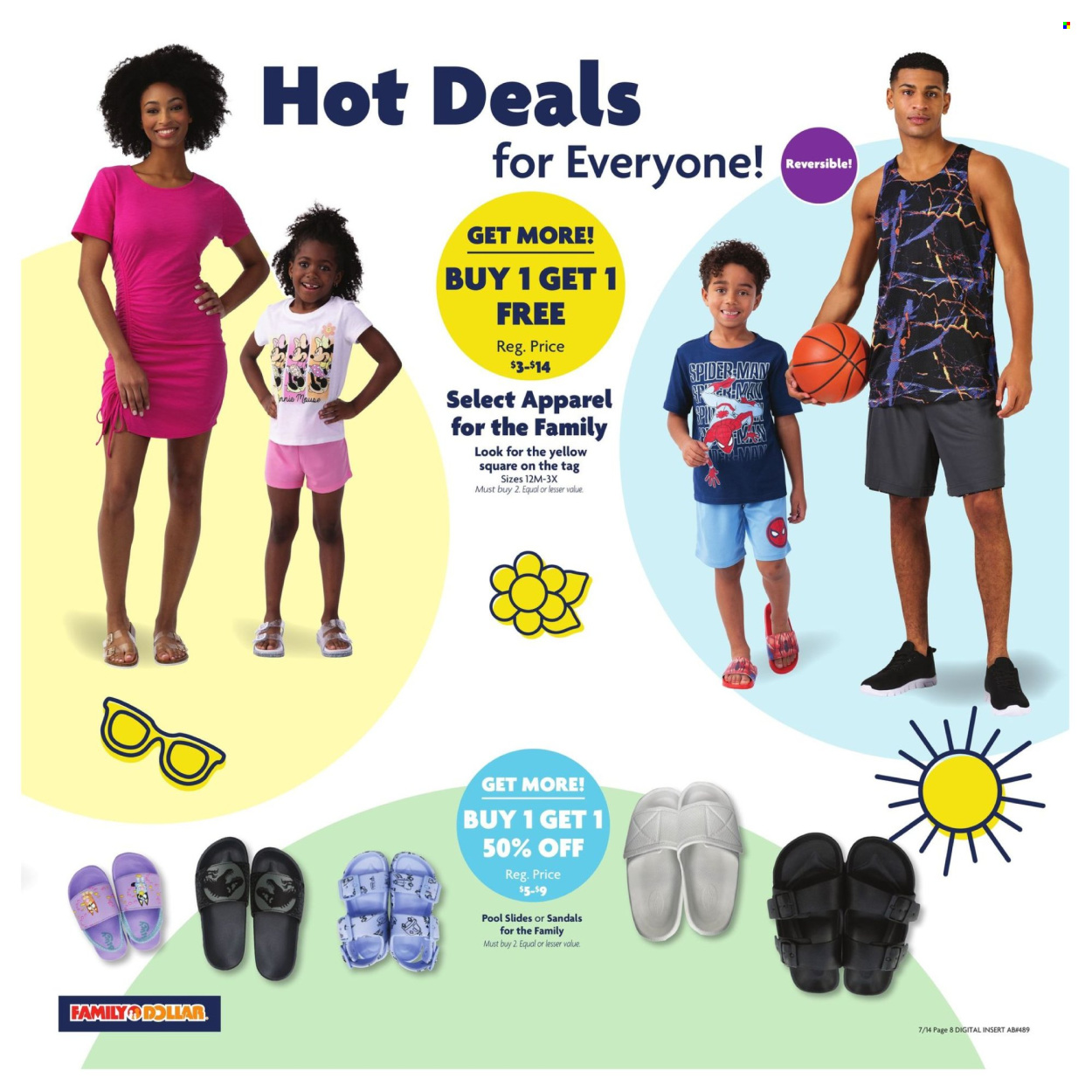 Family Dollar ad - 07/14/2024 - 07/20/2024. Page 9