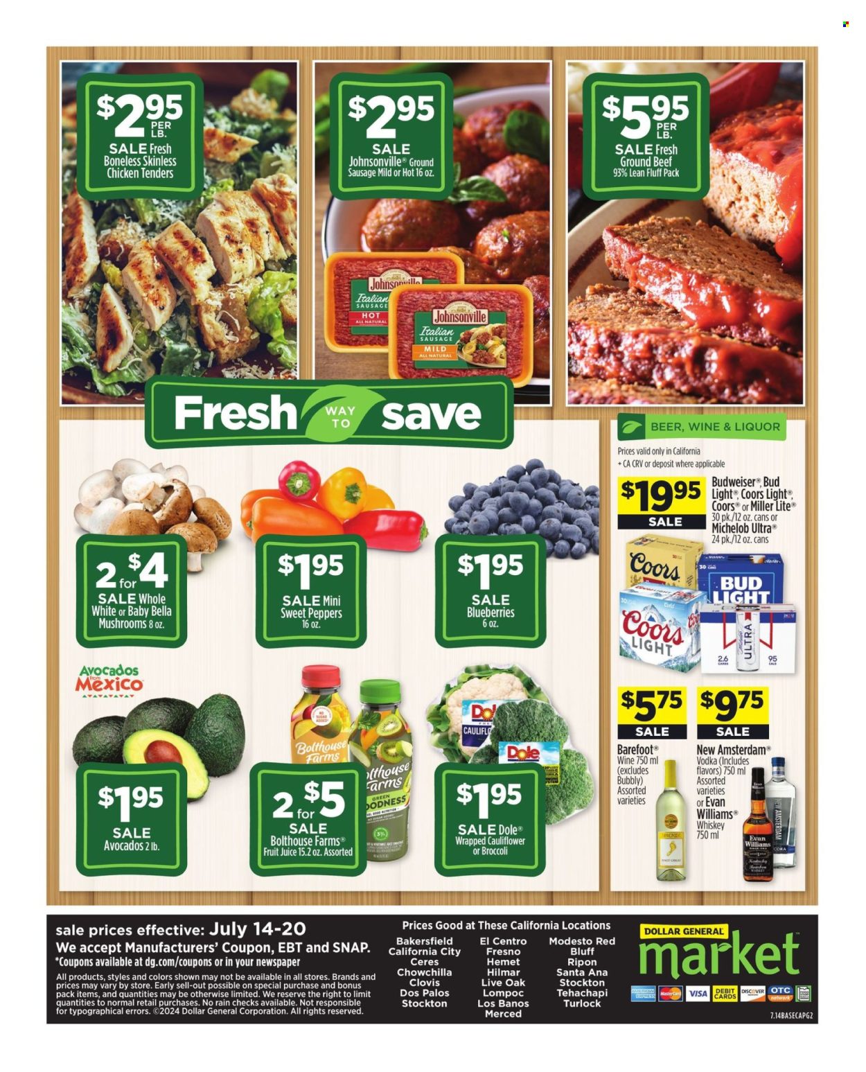 Dollar General ad - 07/14/2024 - 07/20/2024. Page 2