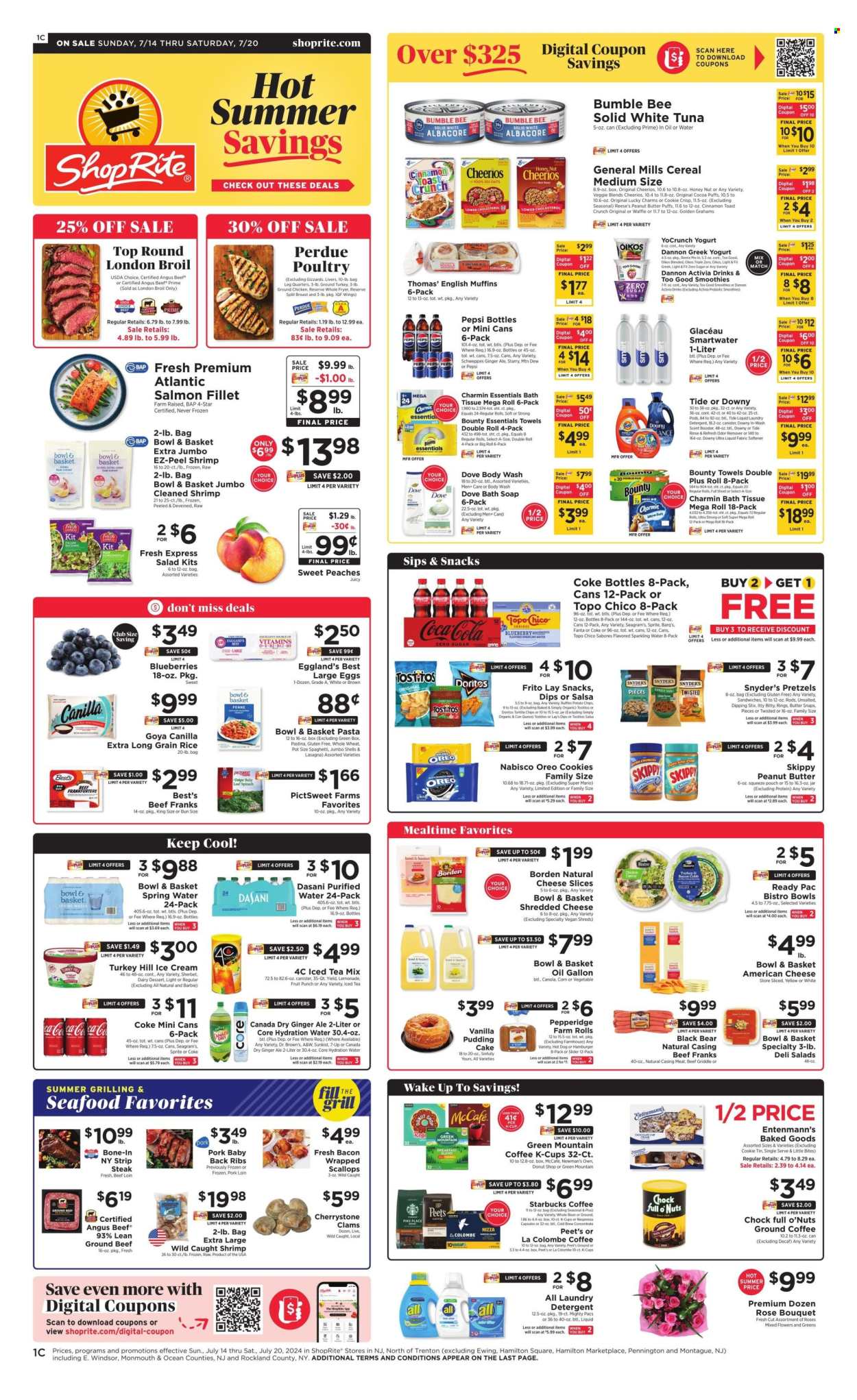 ShopRite ad - 07/14/2024 - 07/20/2024. Page 1