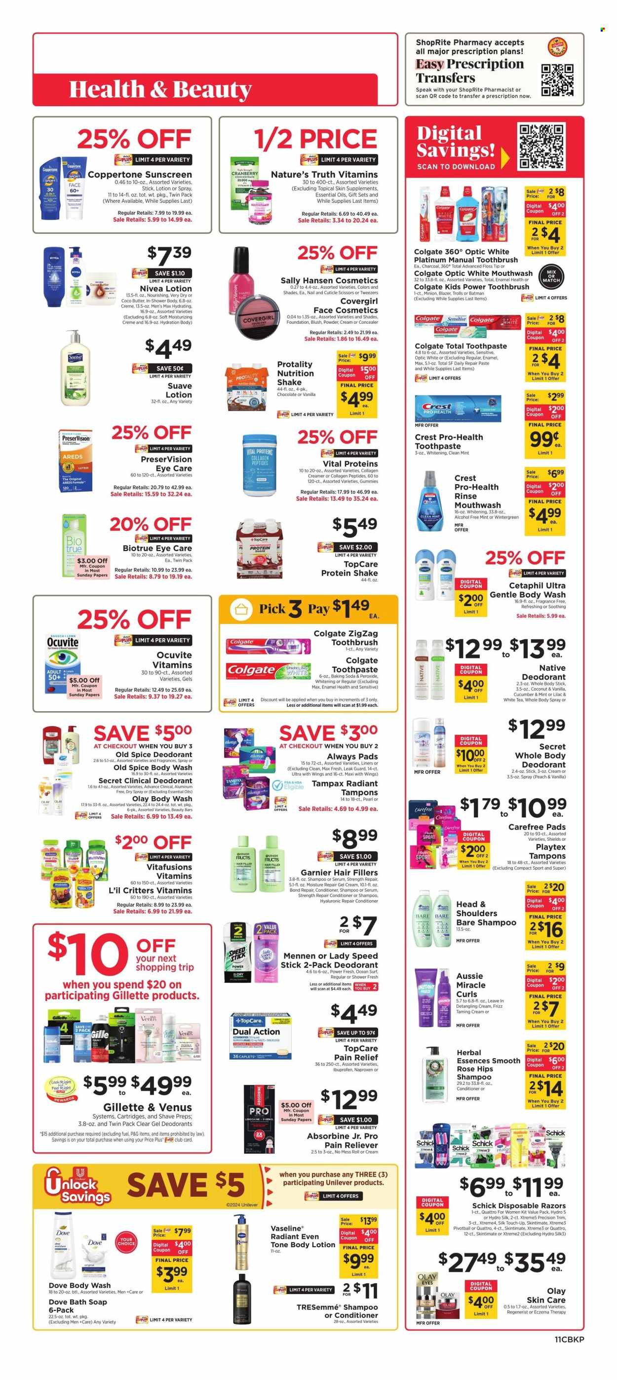 ShopRite ad - 07/14/2024 - 07/20/2024. Page 11