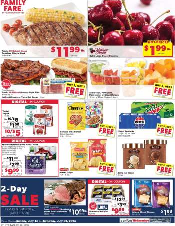 Family Fare Flyer - 07/14/2024 - 07/20/2024.