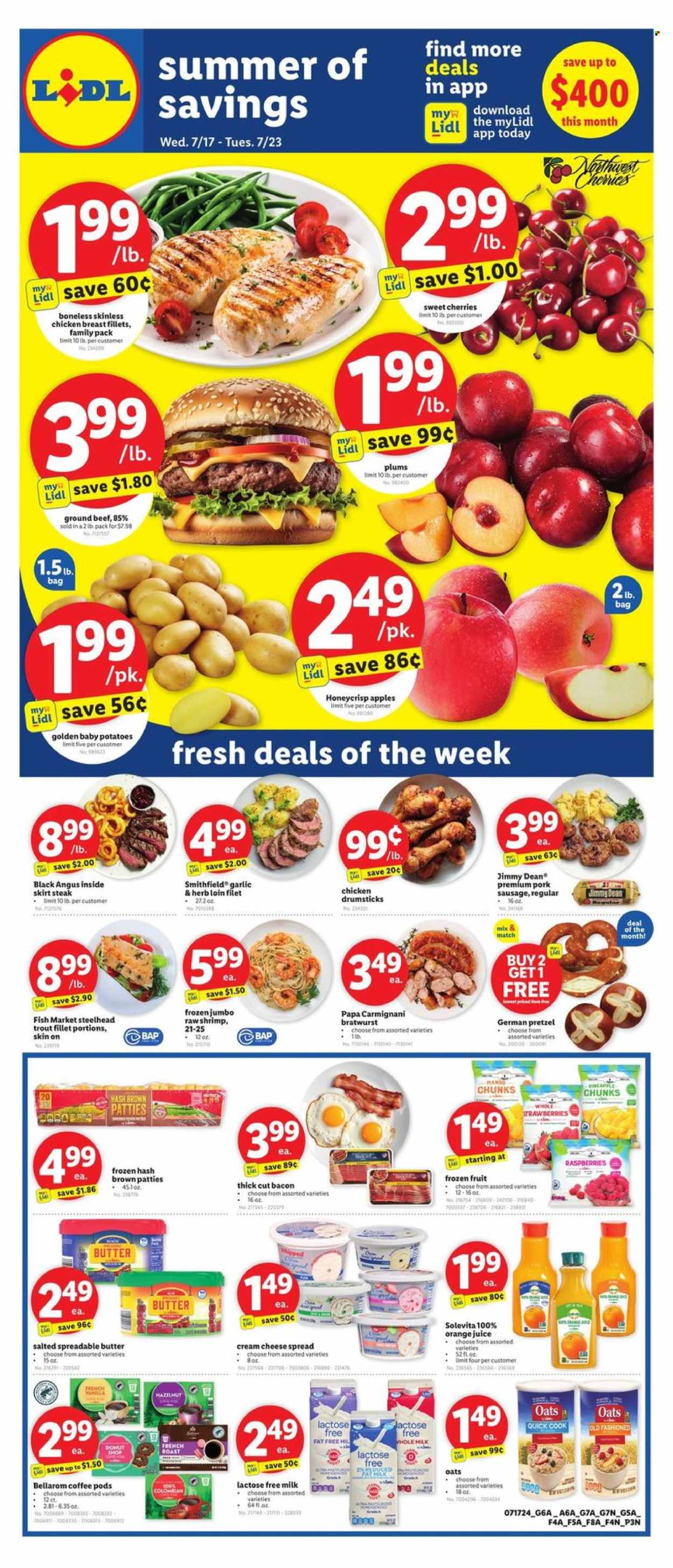 Lidl ad - 07/17/2024 - 07/23/2024. Page 1