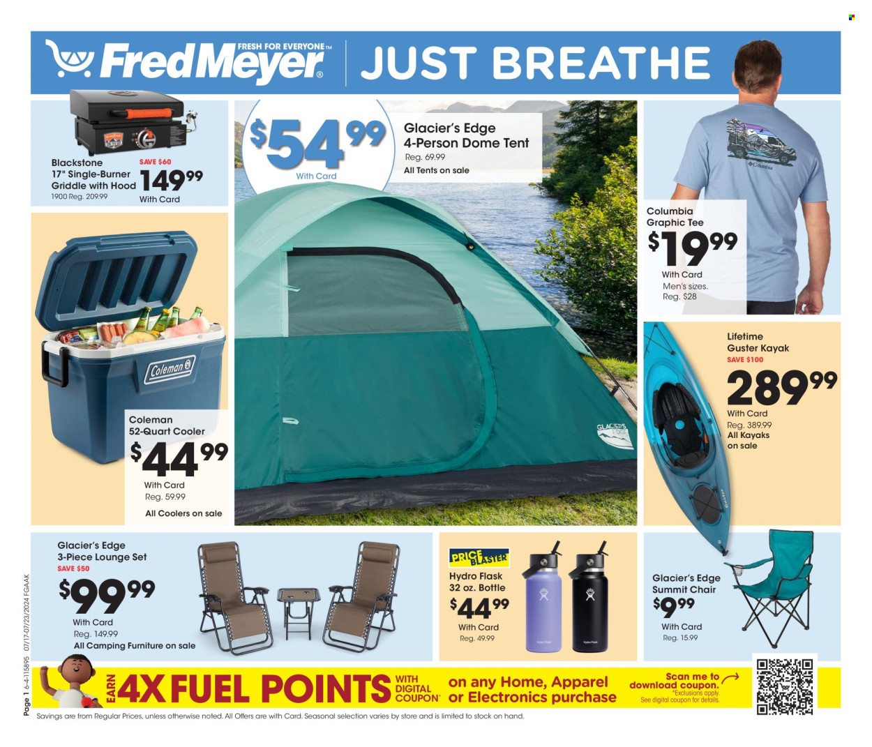 Fred Meyer ad - 07/17/2024 - 07/23/2024. Page 1