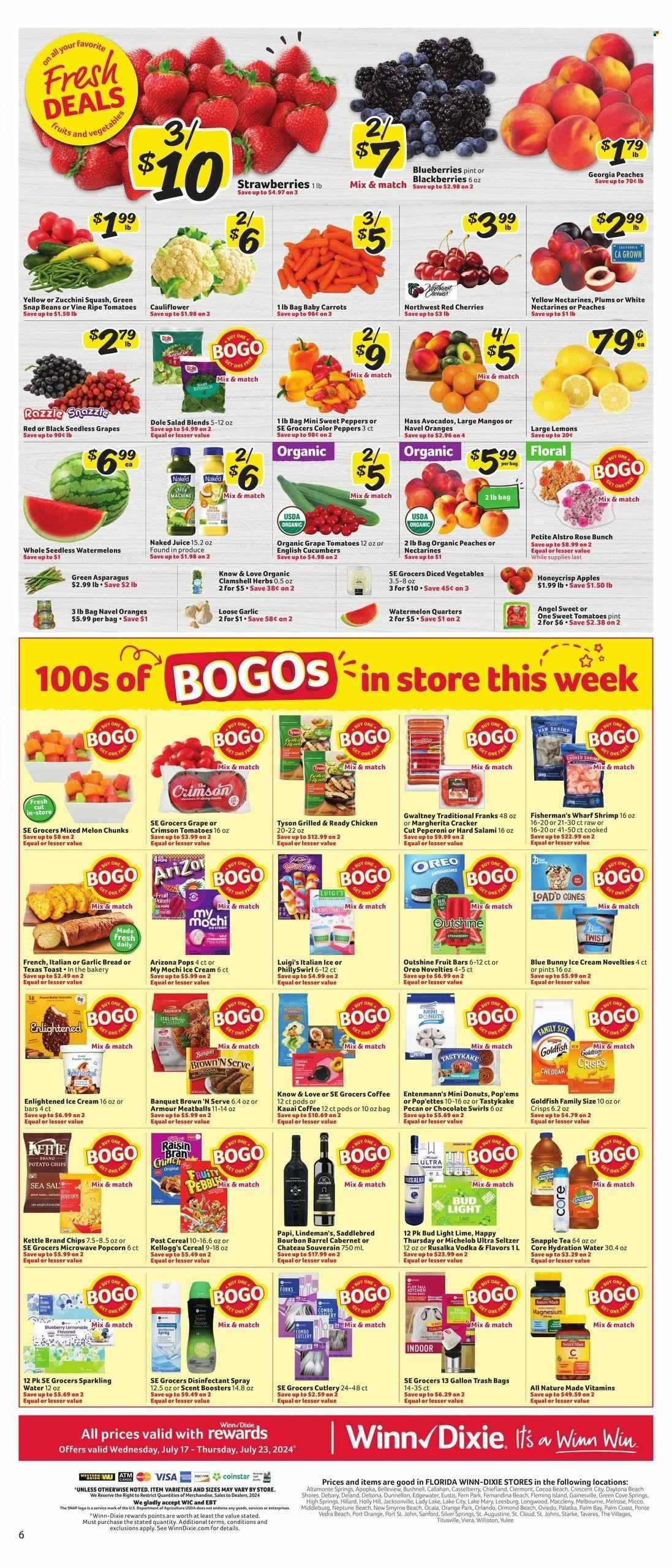 Winn Dixie ad - 07/17/2024 - 07/23/2024. Page 10