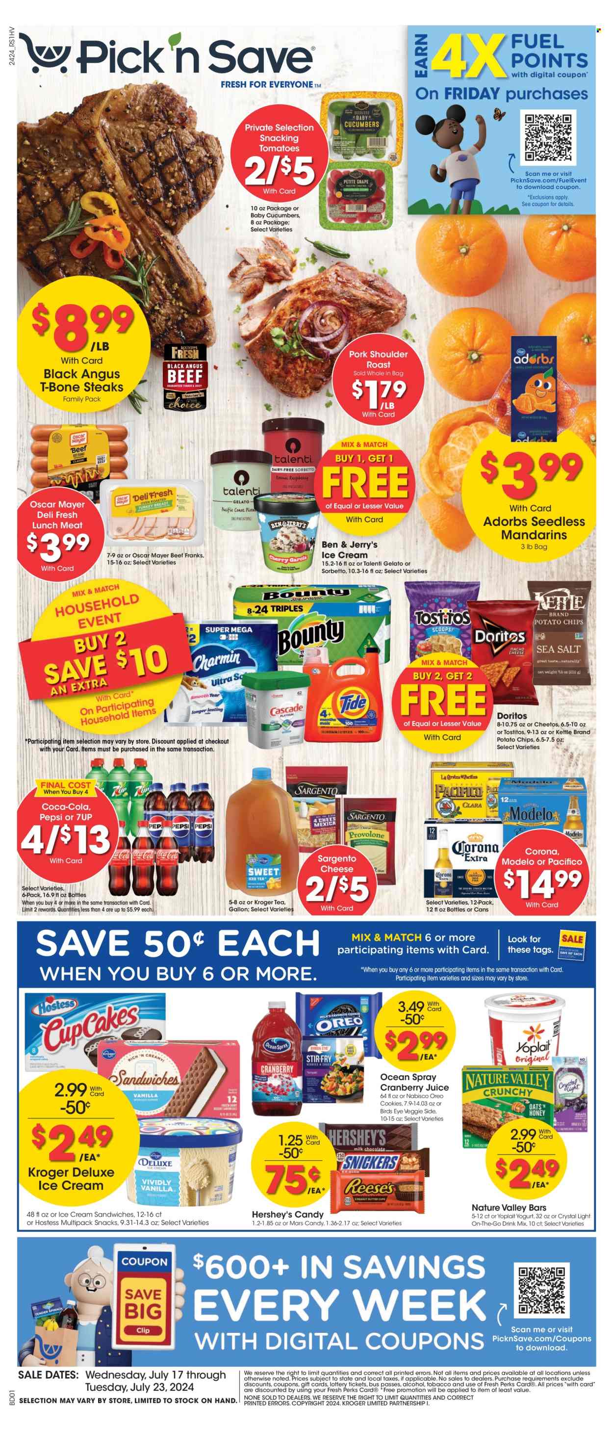 Pick ‘n Save ad - 07/17/2024 - 07/23/2024. Page 1