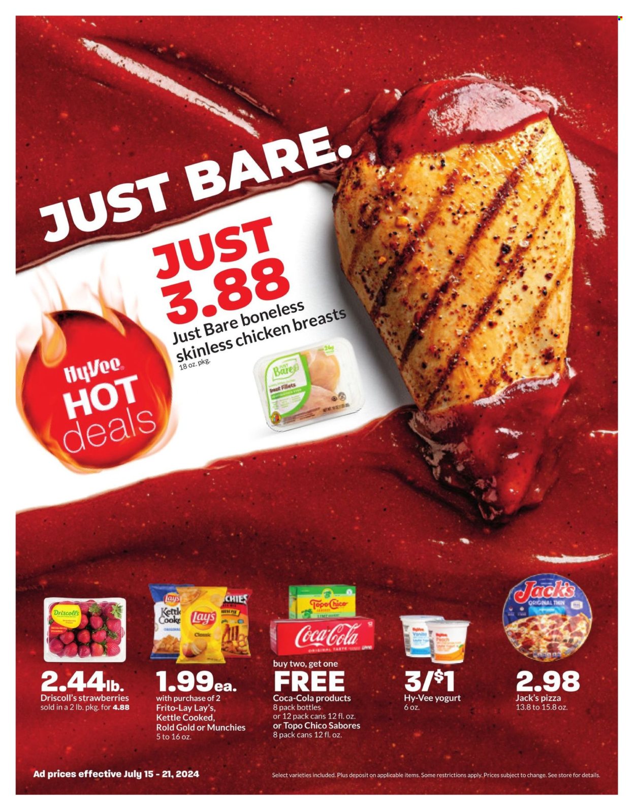 Hy-Vee ad - 07/15/2024 - 07/21/2024. Page 1