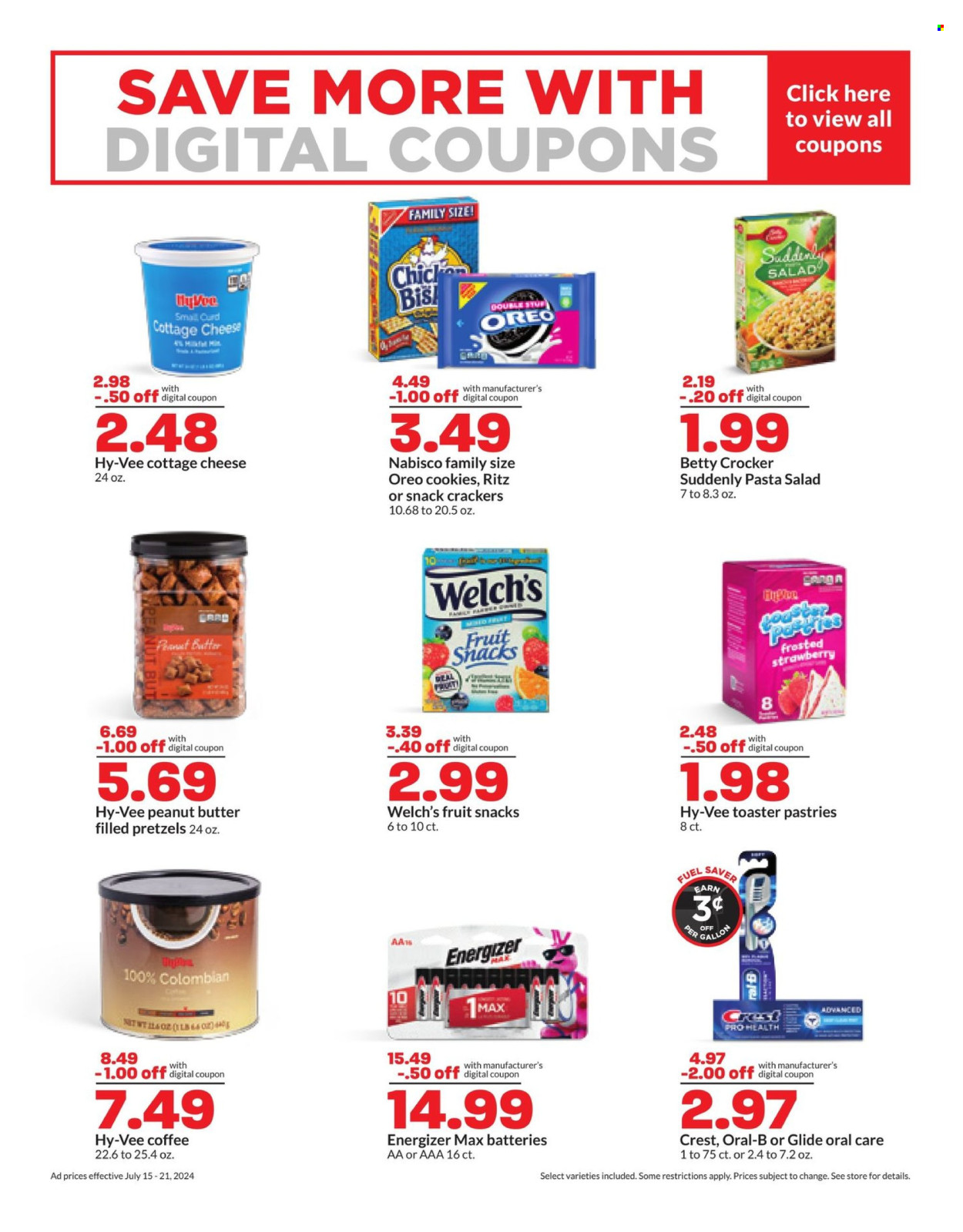 Hy-Vee ad - 07/15/2024 - 07/21/2024. Page 3