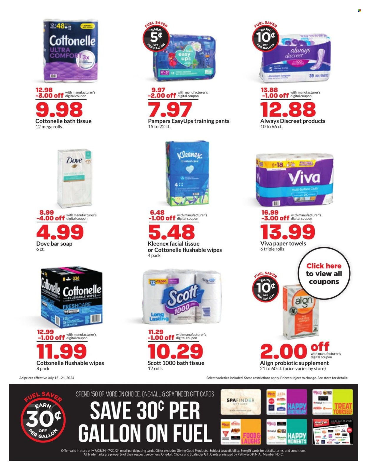 Hy-Vee ad - 07/15/2024 - 07/21/2024. Page 4