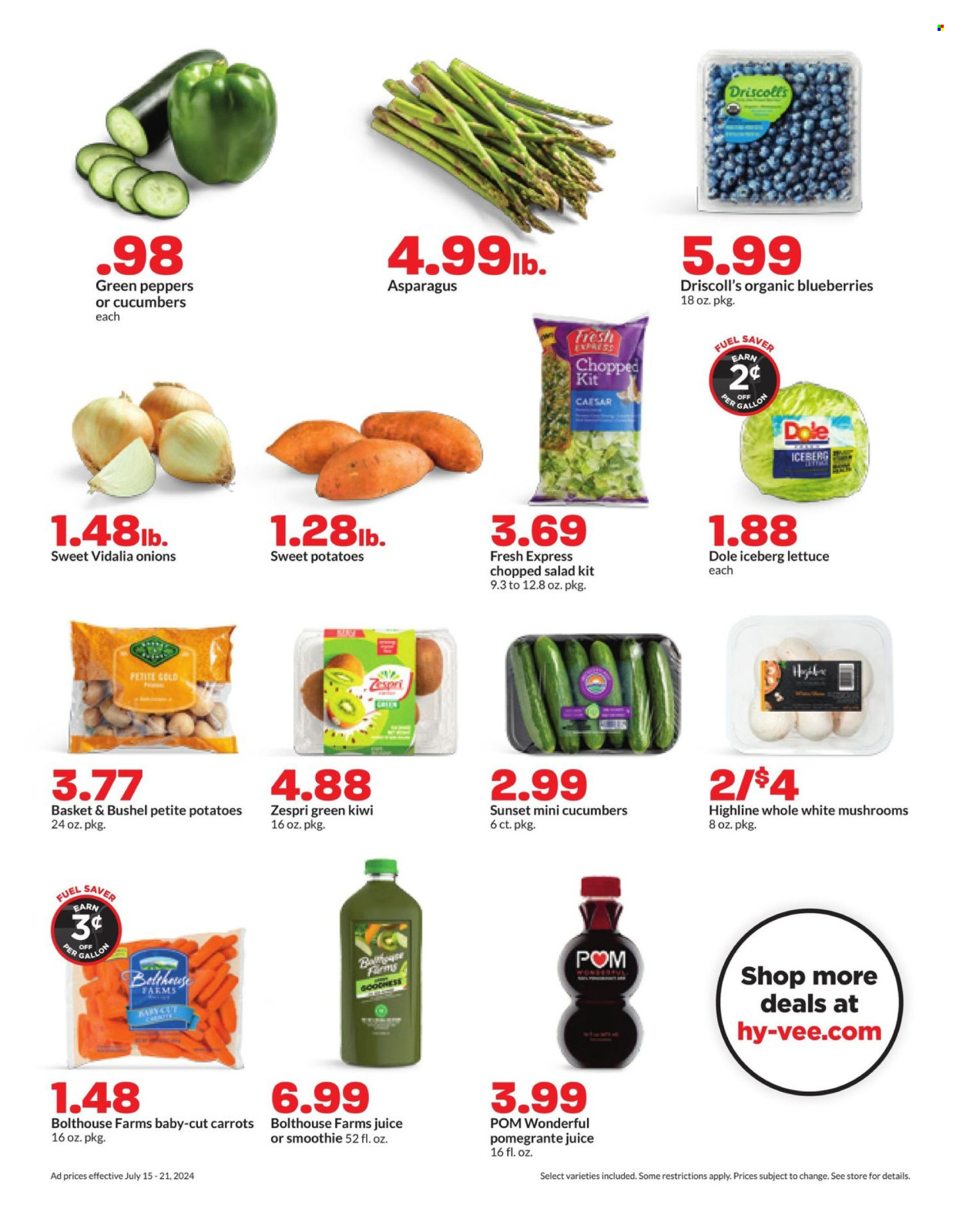 Hy-Vee ad - 07/15/2024 - 07/21/2024. Page 6