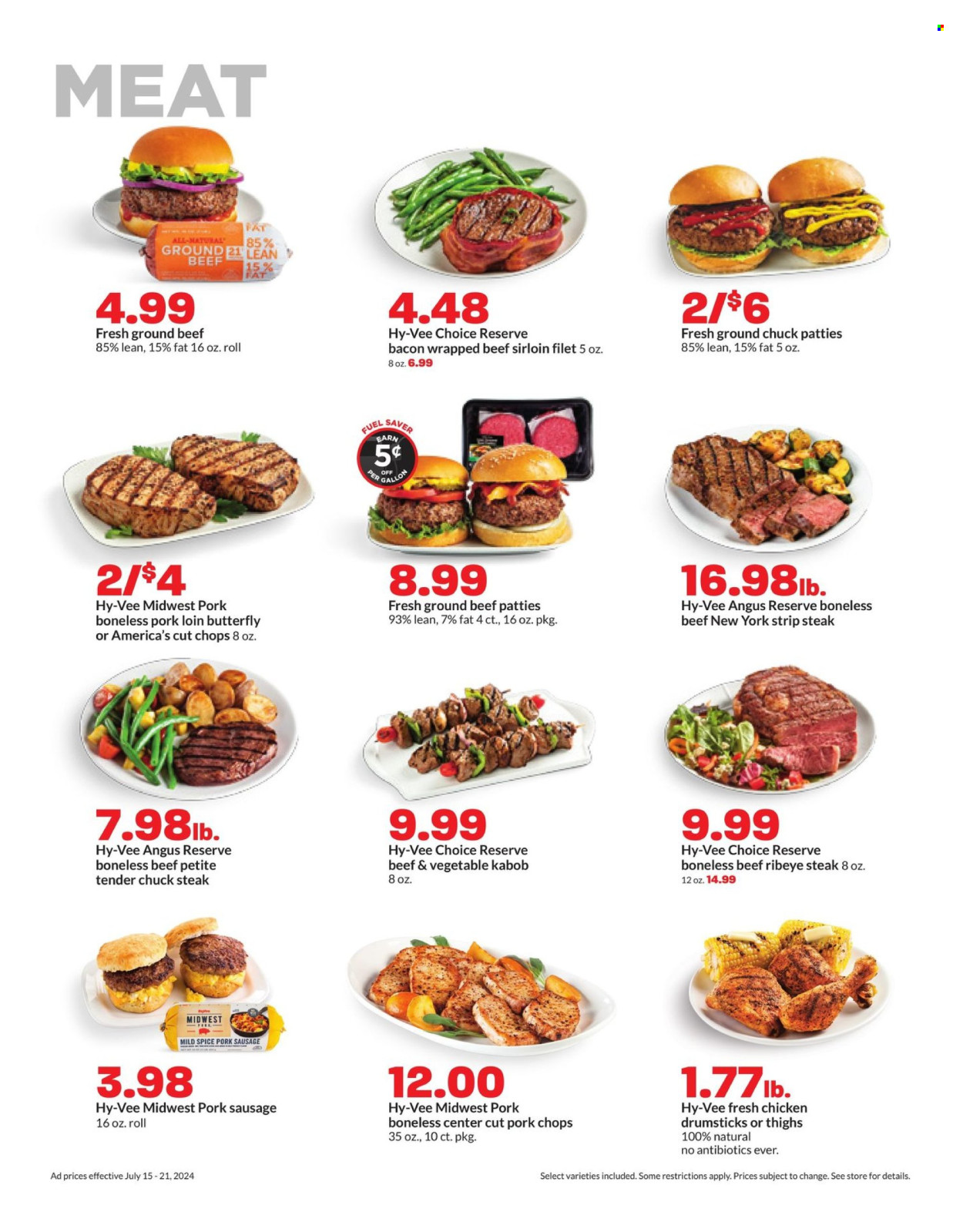 Hy-Vee ad - 07/15/2024 - 07/21/2024. Page 7