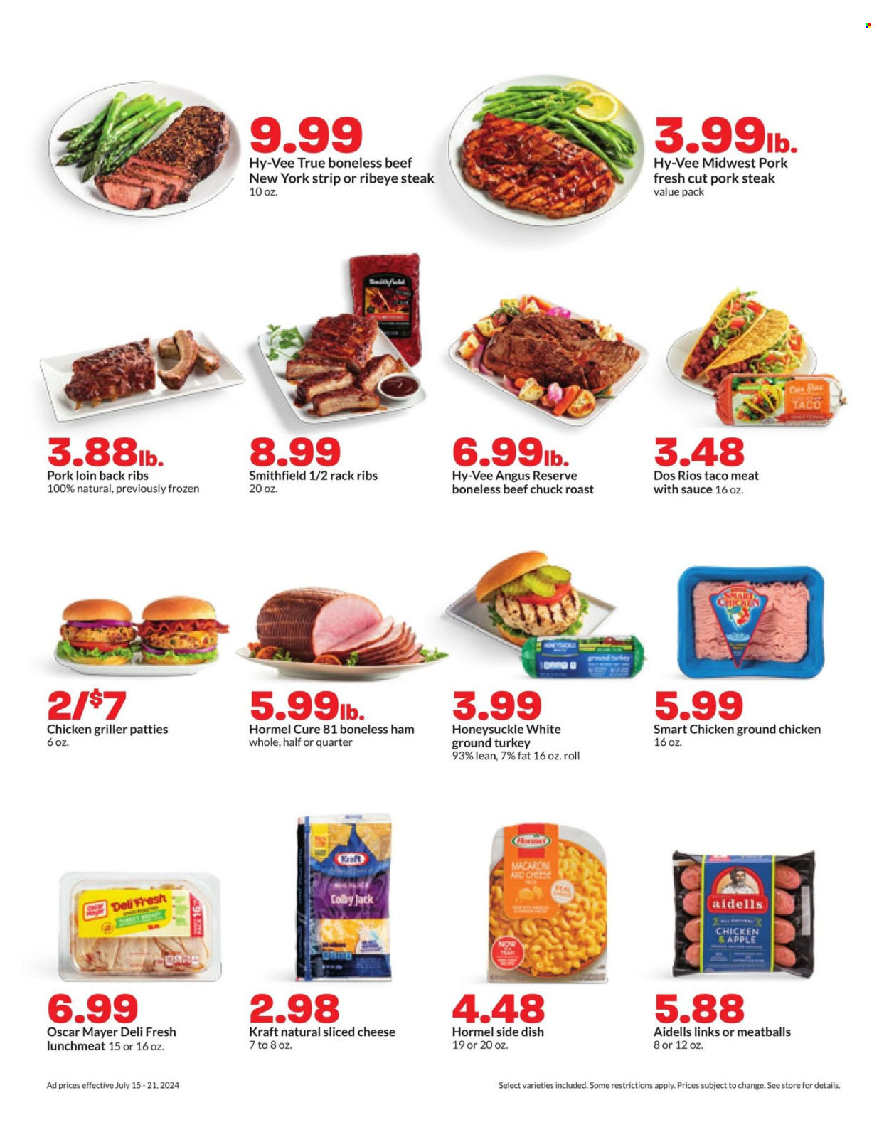 Hy-Vee ad - 07/15/2024 - 07/21/2024. Page 8